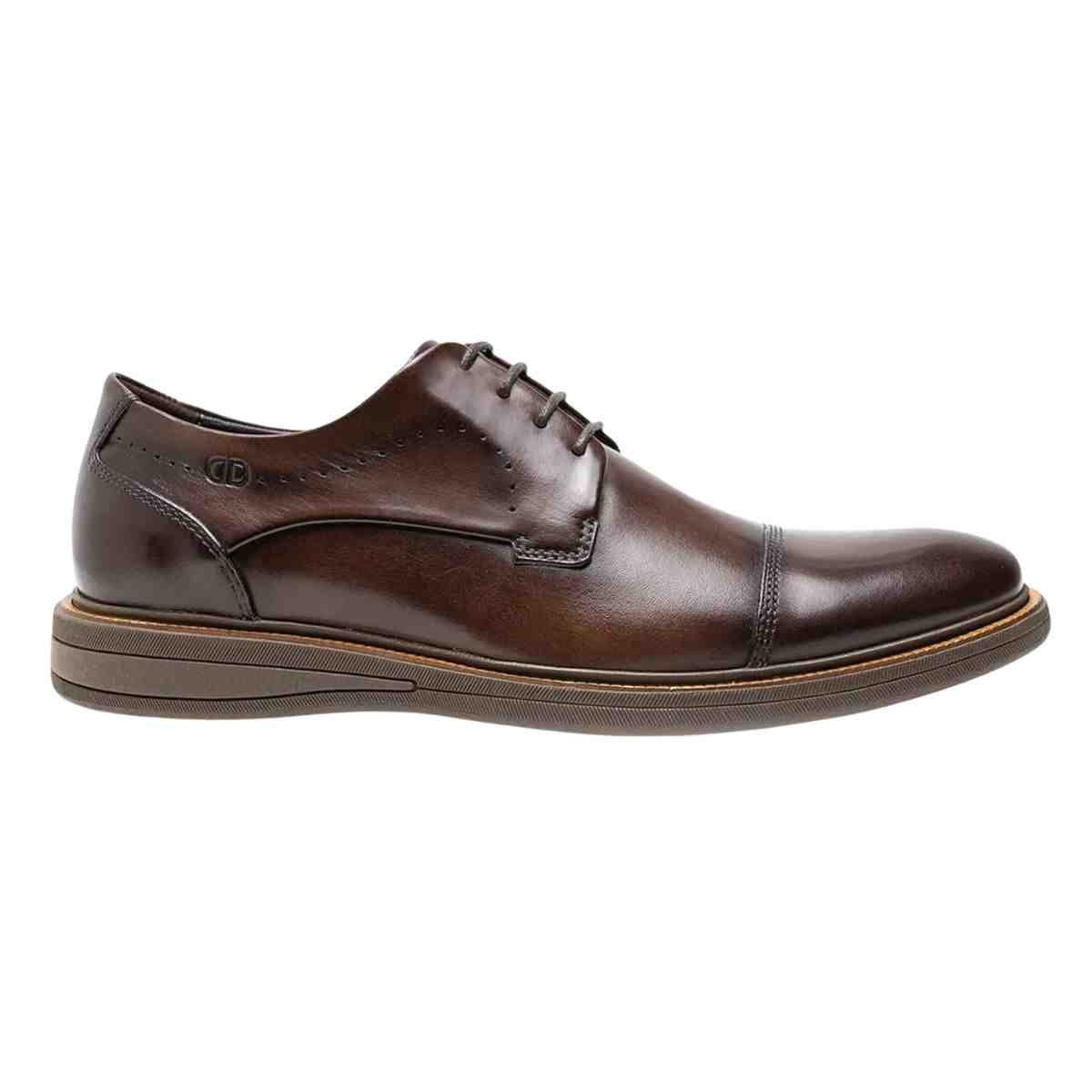 Sapato Masculino Esporte Fino Democrata Bay Marrom Marrom 1