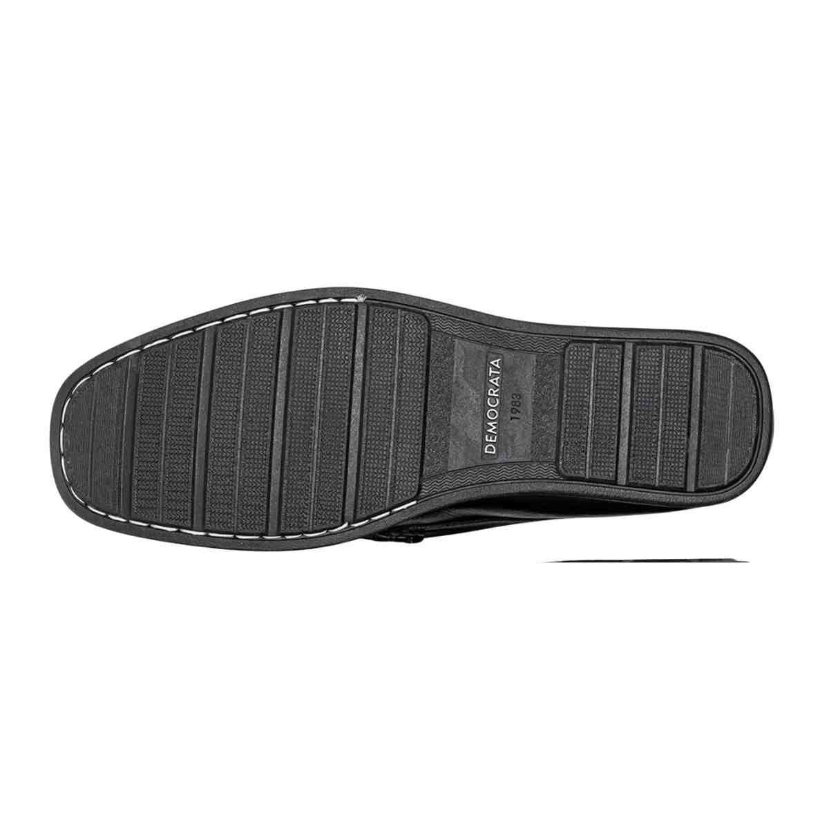 Mocassim Masculino Democrata Easy Ted Preto Preto 6