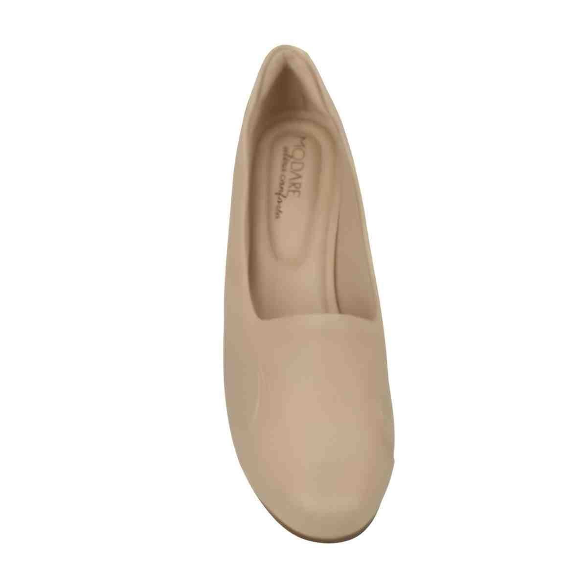 Sapato Feminino Anabela Modare Nude Nude 3