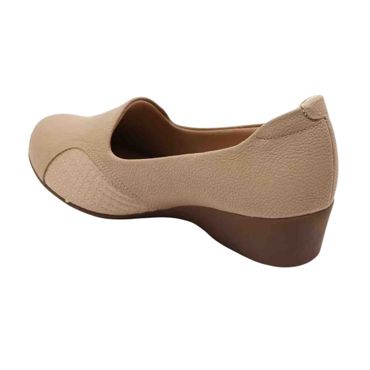 Sapato Feminino Anabela Modare Nude Nude 5