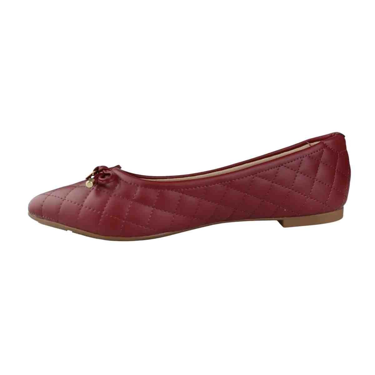 Sapatilha Feminina Bico Fino Modare Vermelha Vermelho 5