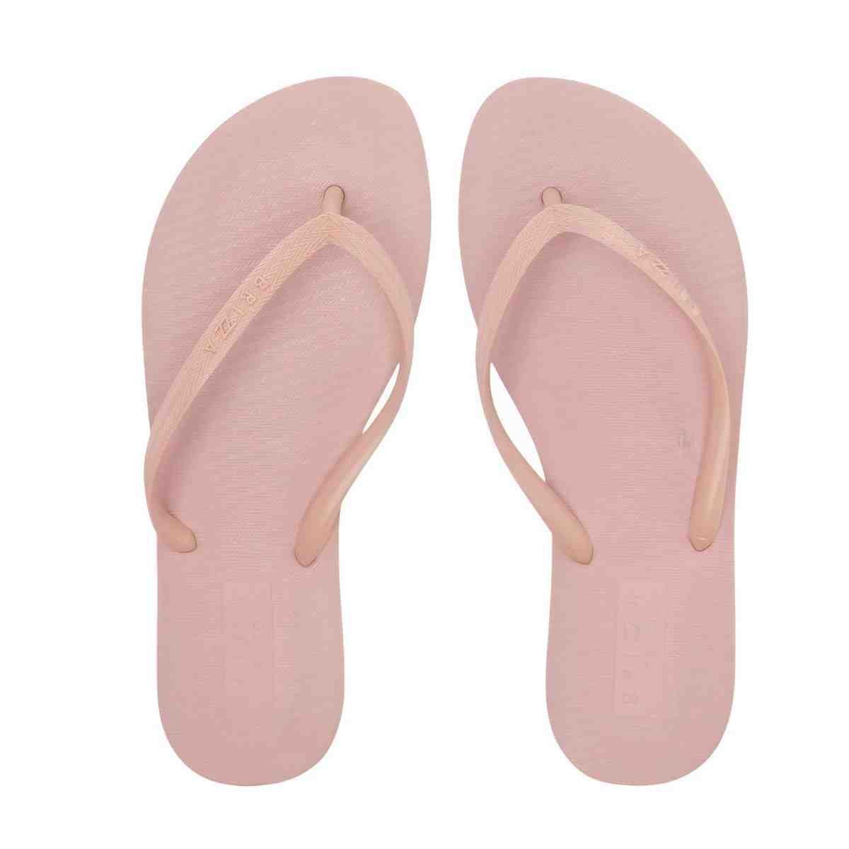 Chinelo Feminino Dedo Brizza Flatform Rosa Rosa 2
