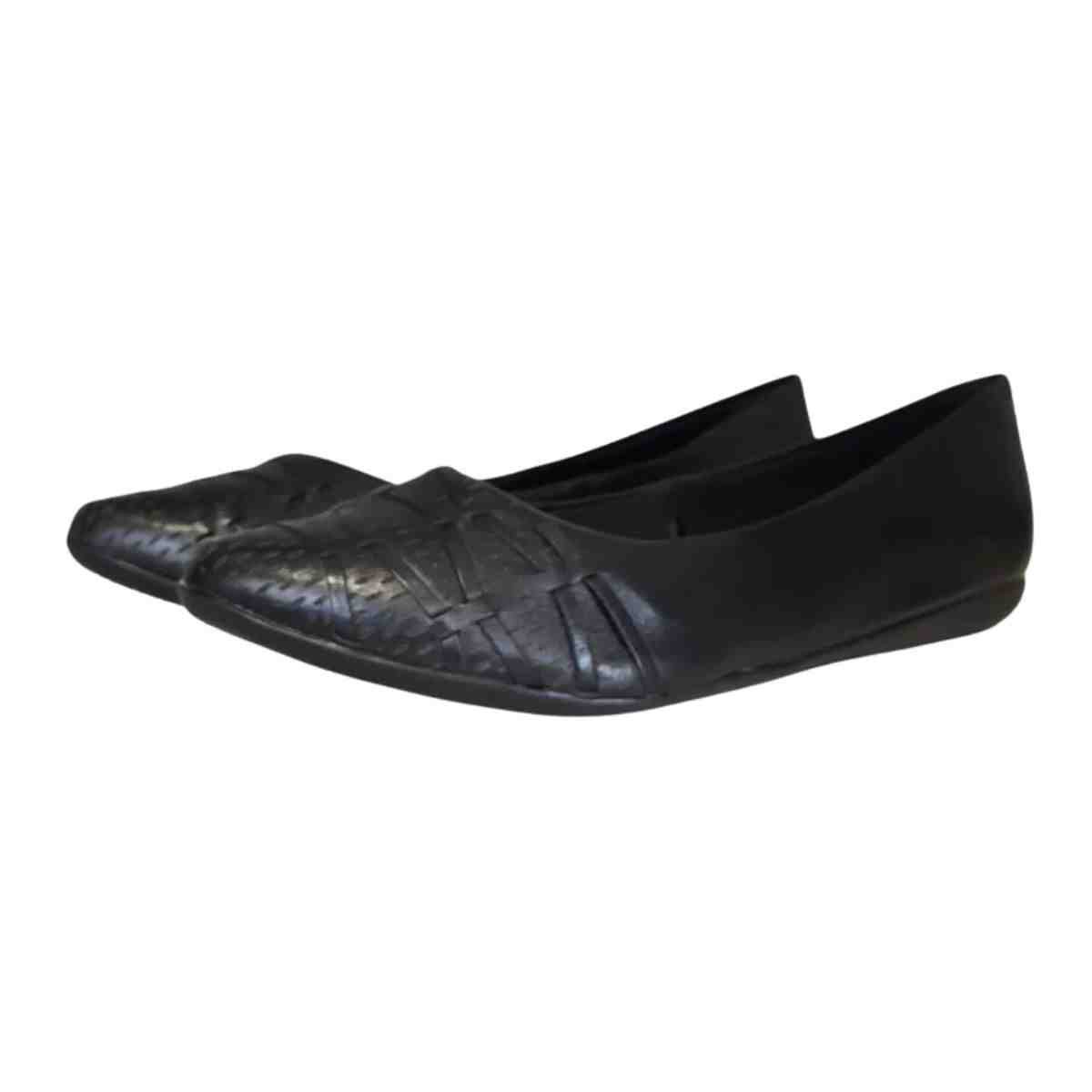 Sapatilha Feminina Bico Fino Bottero Preta Preto 6