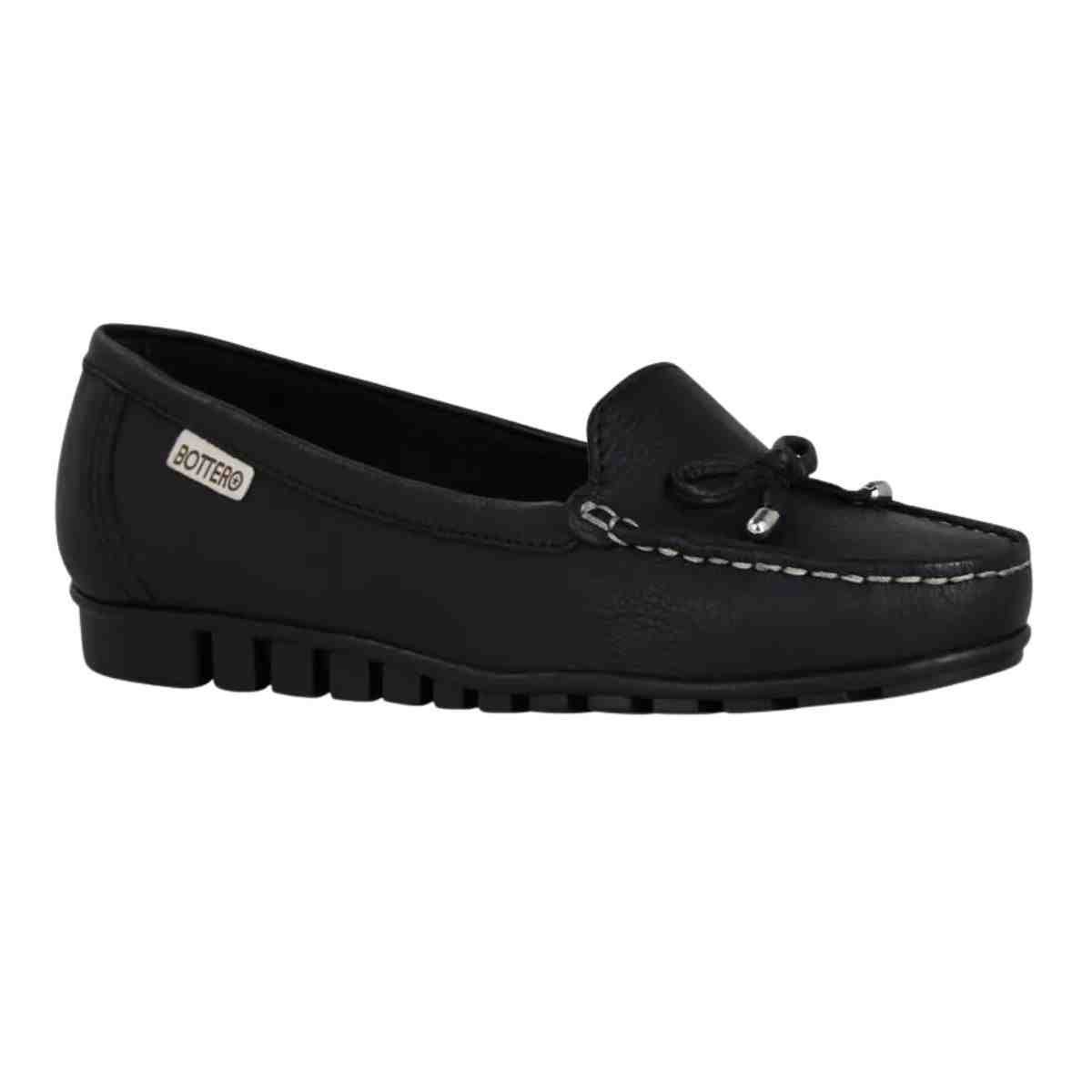 Sapato Feminino Mocassim Bottero Preto