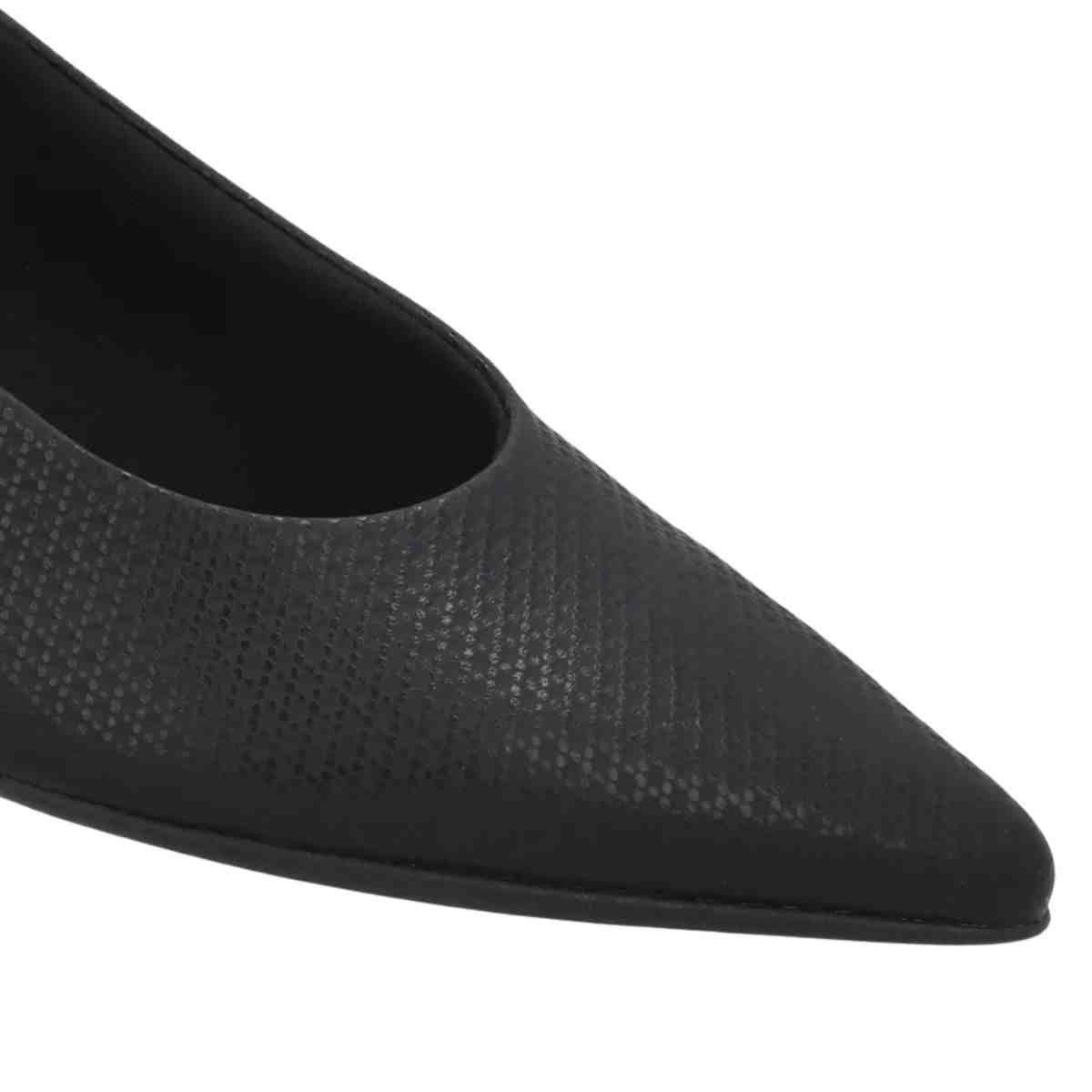 Sapato Feminino Slingback Usaflex Preto Preto 3