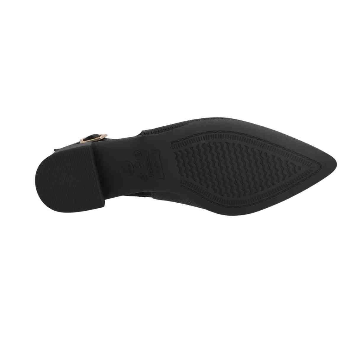 Sapato Feminino Slingback Usaflex Preto Preto 4