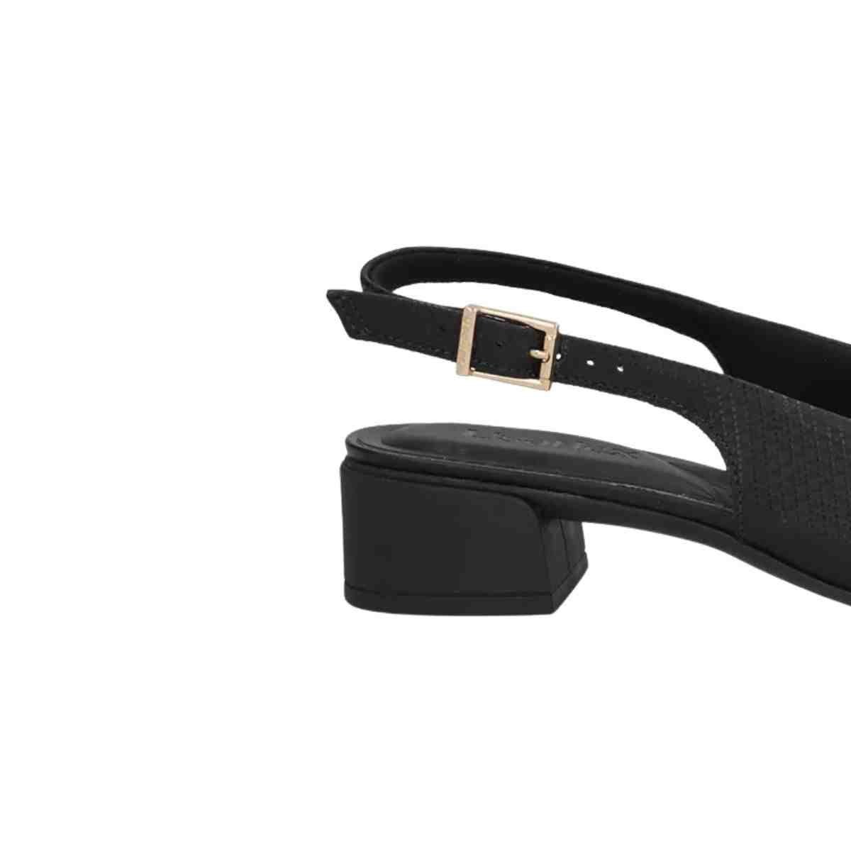 Sapato Feminino Slingback Usaflex Preto Preto 7