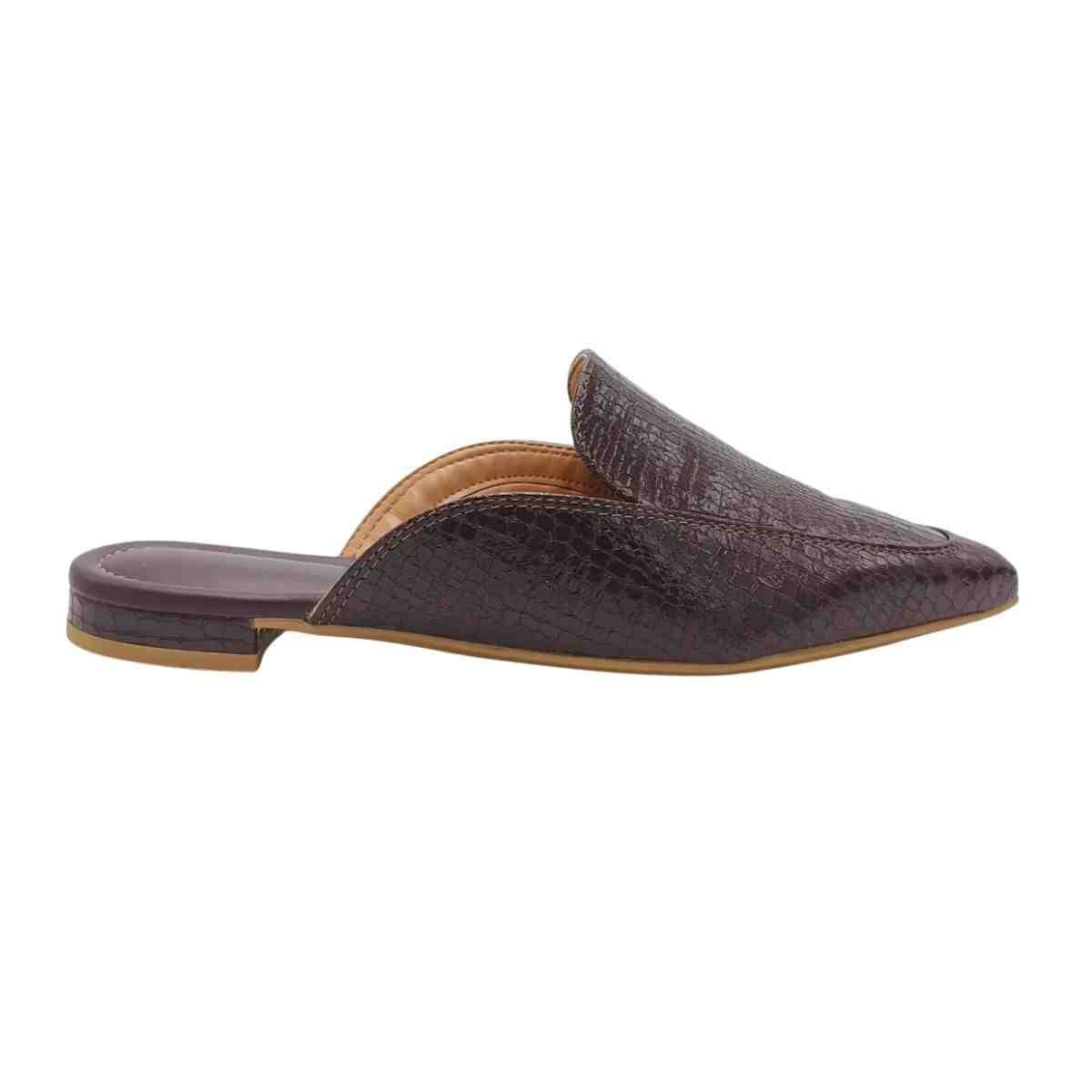 Sapato Feminino Mule Vizzano Marrom