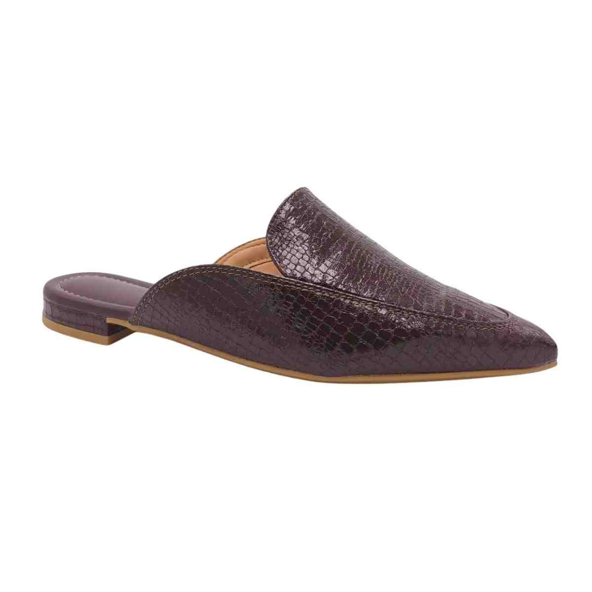 Sapato Feminino Mule Vizzano Marrom Cacau 2
