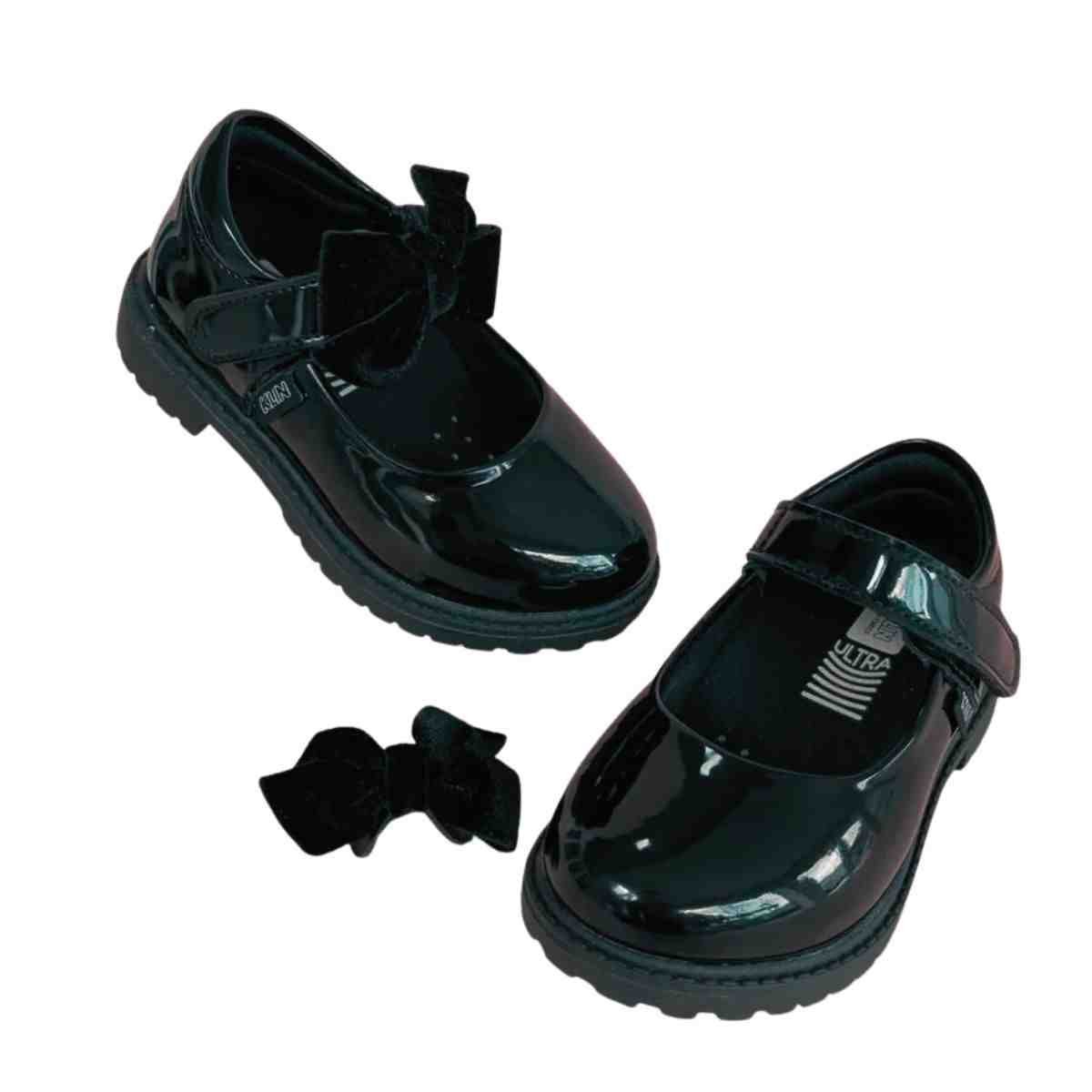 Sapatilha Infantil Klin Charlotte Kids Preta Preto 2