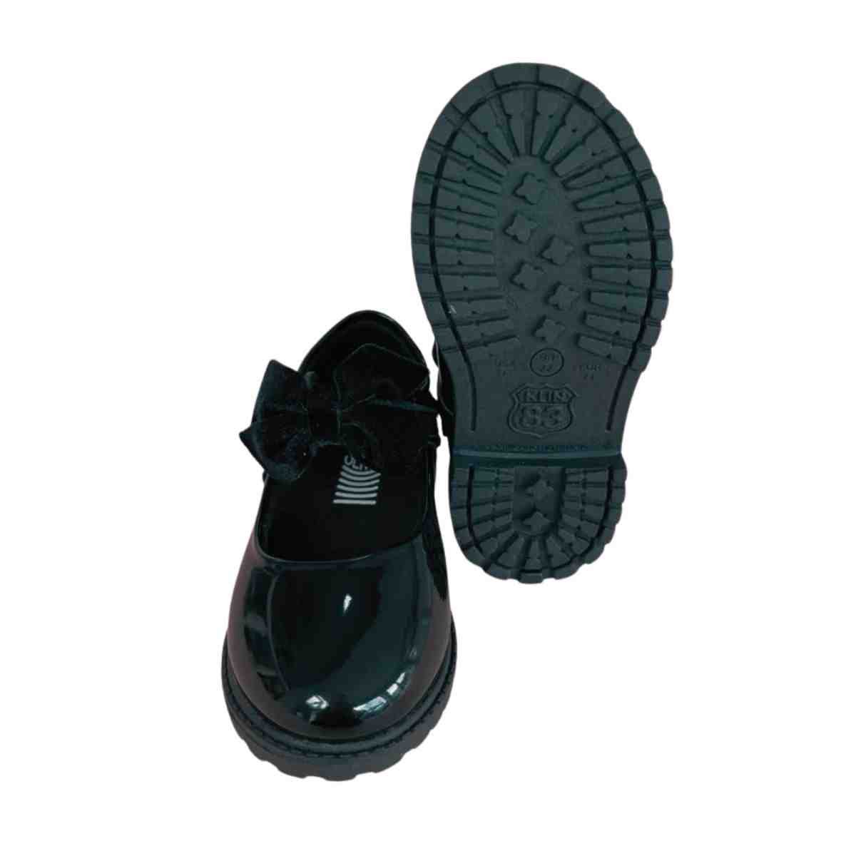 Sapatilha Infantil Klin Charlotte Kids Preta Preto 4