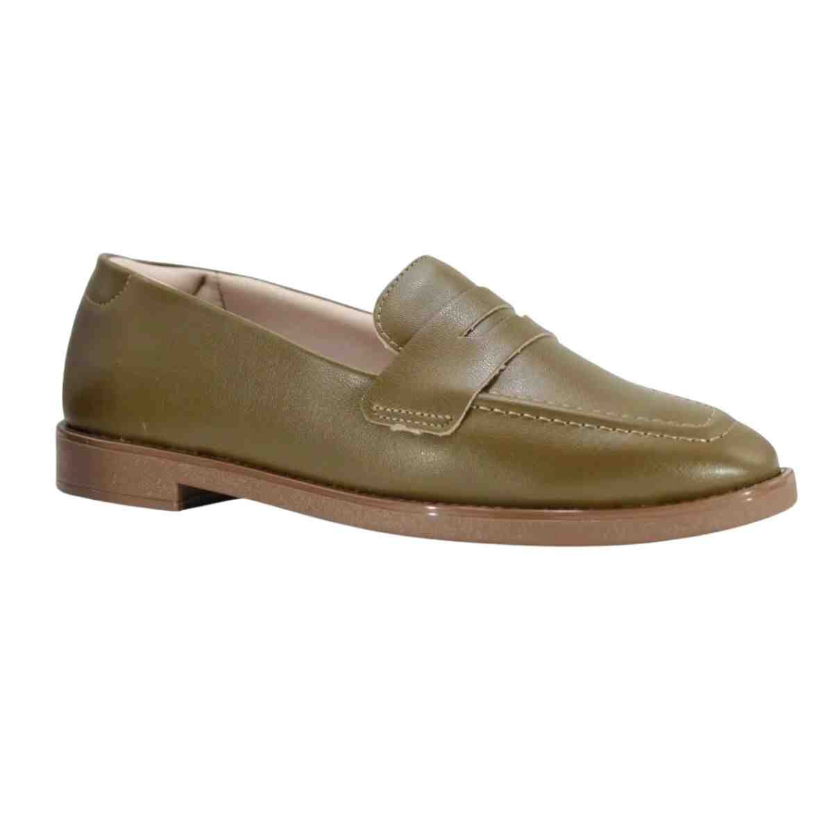 Sapato Feminino Mocassim Beira Rio Verde