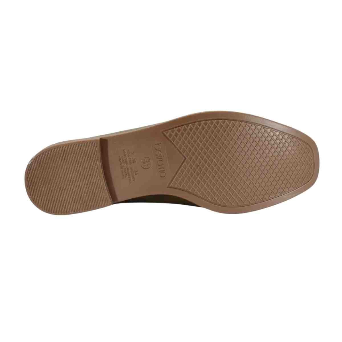 Sapato Feminino Mocassim Beira Rio Verde Verde 4