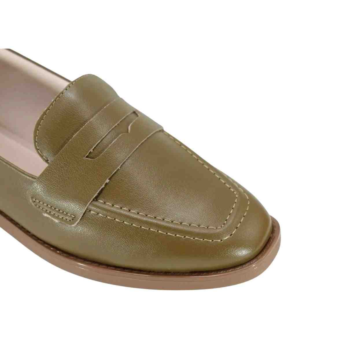 Sapato Feminino Mocassim Beira Rio Verde Verde 5
