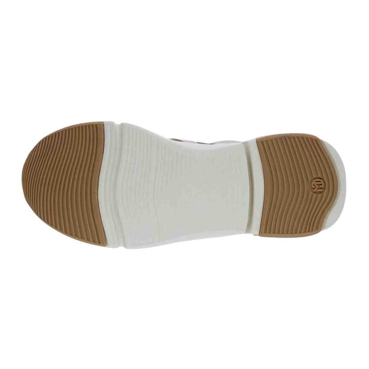 Tênis Moda Feminino Modare Chunk Castanho Castanho/Dourado 4
