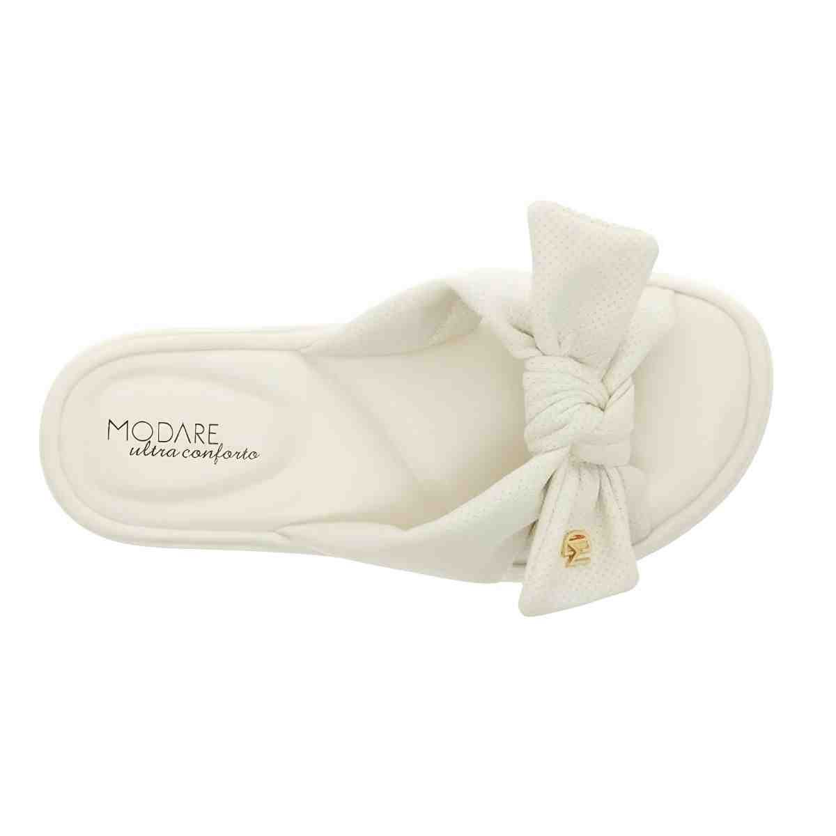 Tamanco Feminino Anabela Modare Off White Off White 2
