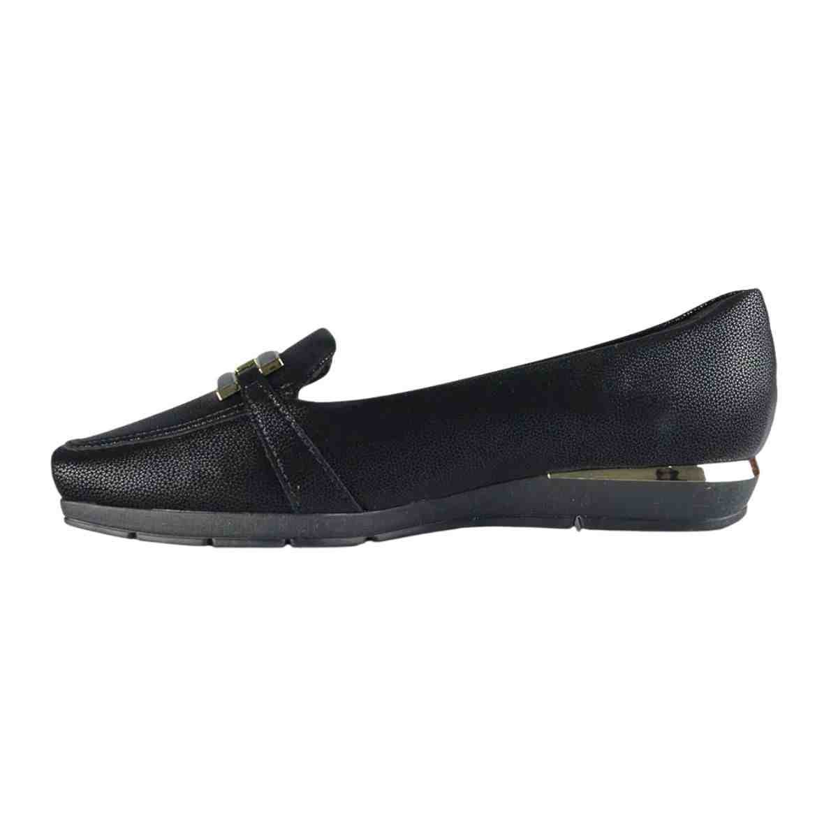 Sapato Fem Anabela Piccadilly 147329-1 Preto 4