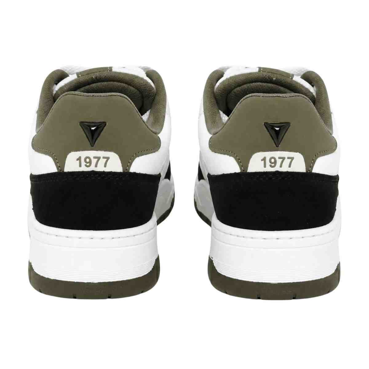 Tênis Moda Feminino Via Marte Street Branco E Verde Branco/Verde 7