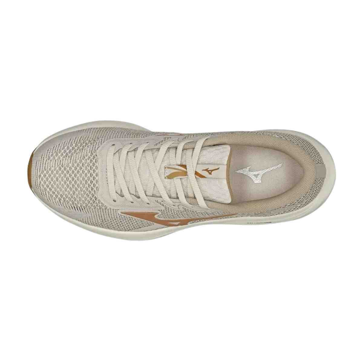 Tênis Corrida Feminino Mizuno Virtue 2 Bege Bege 3