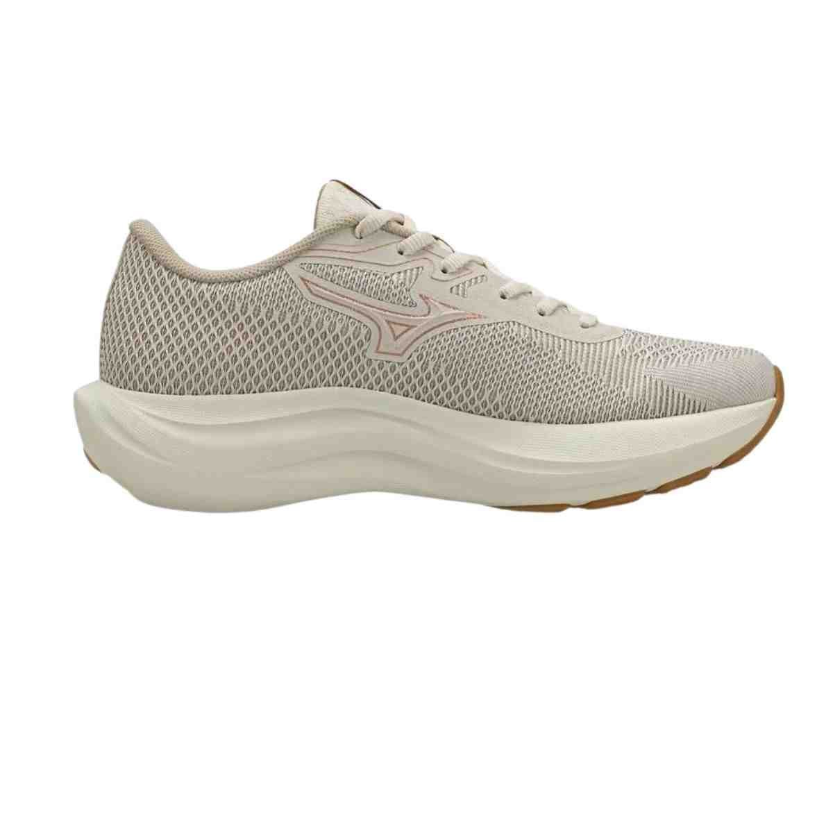 Tênis Corrida Feminino Mizuno Virtue 2 Bege Bege 6