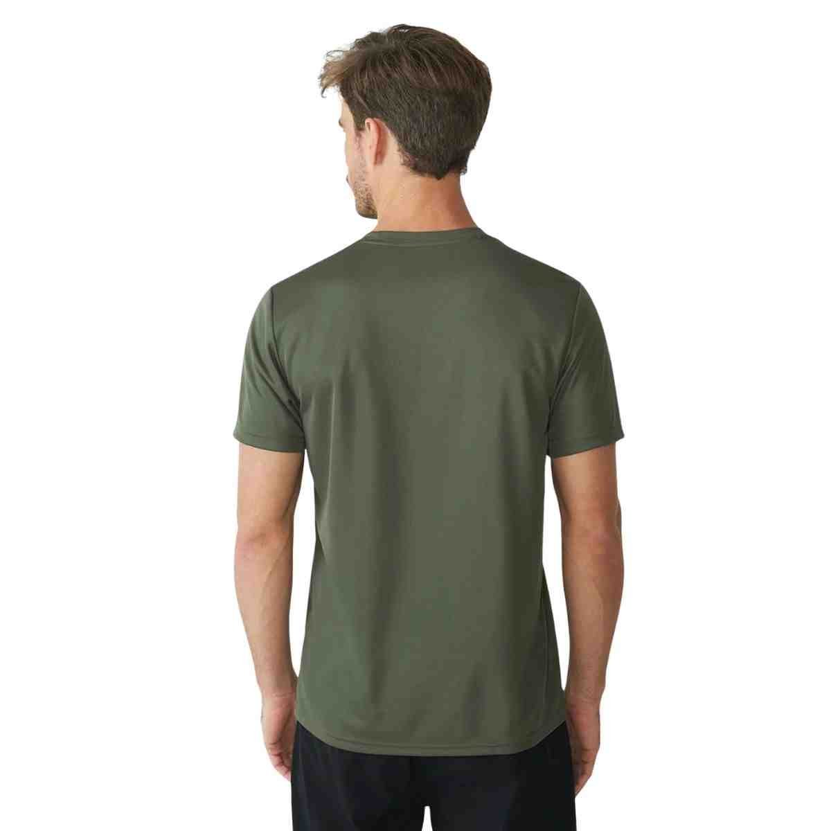 Camiseta Masculina Fila Sports Light Verde Verde Oliva 4