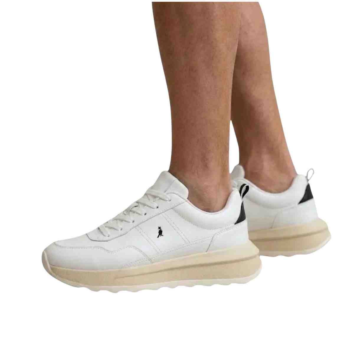Tênis Casual Masculino Reserva T-500 Branco Branco 3