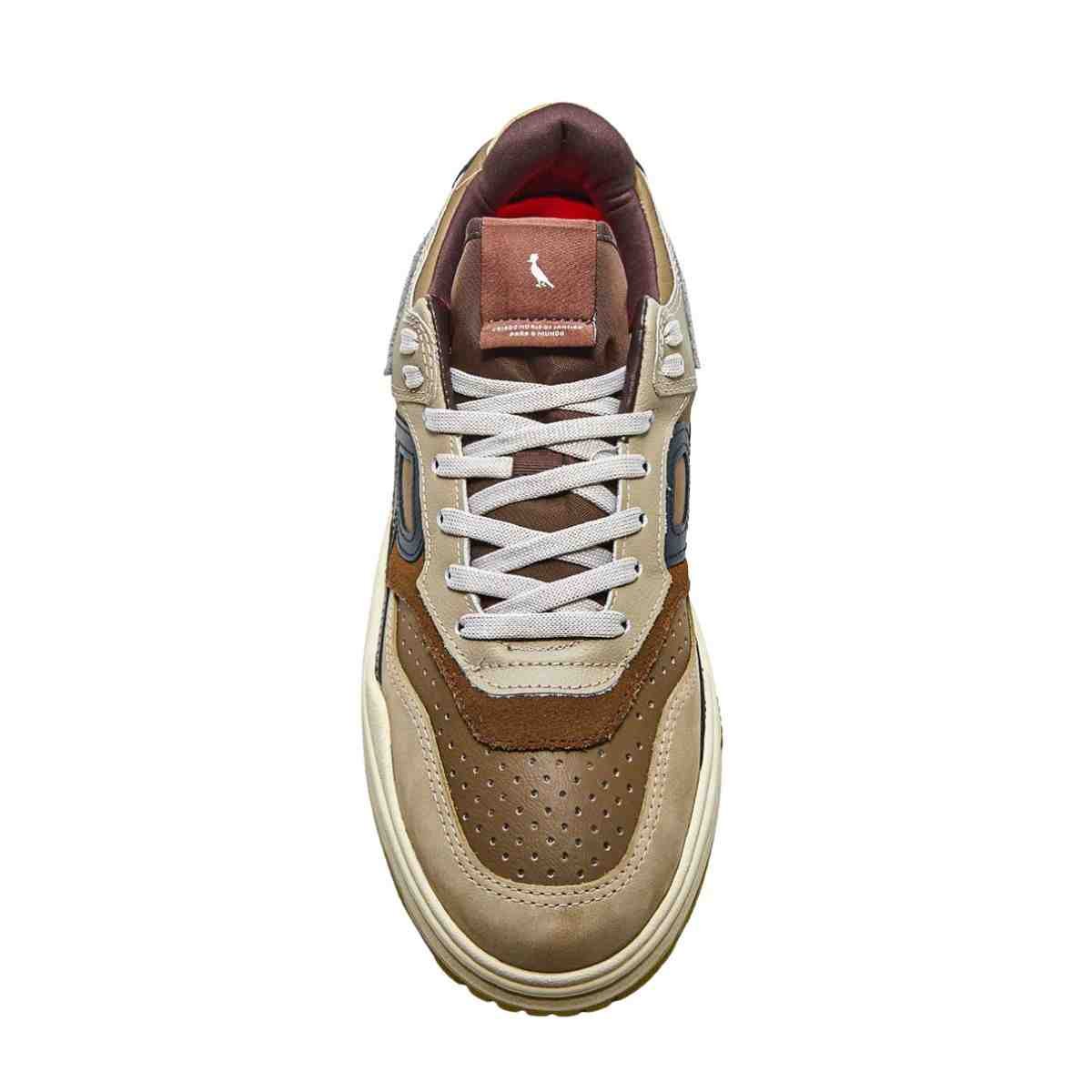 Sapatênis Masculino Reserva R-Broox Marrom Marrom 3