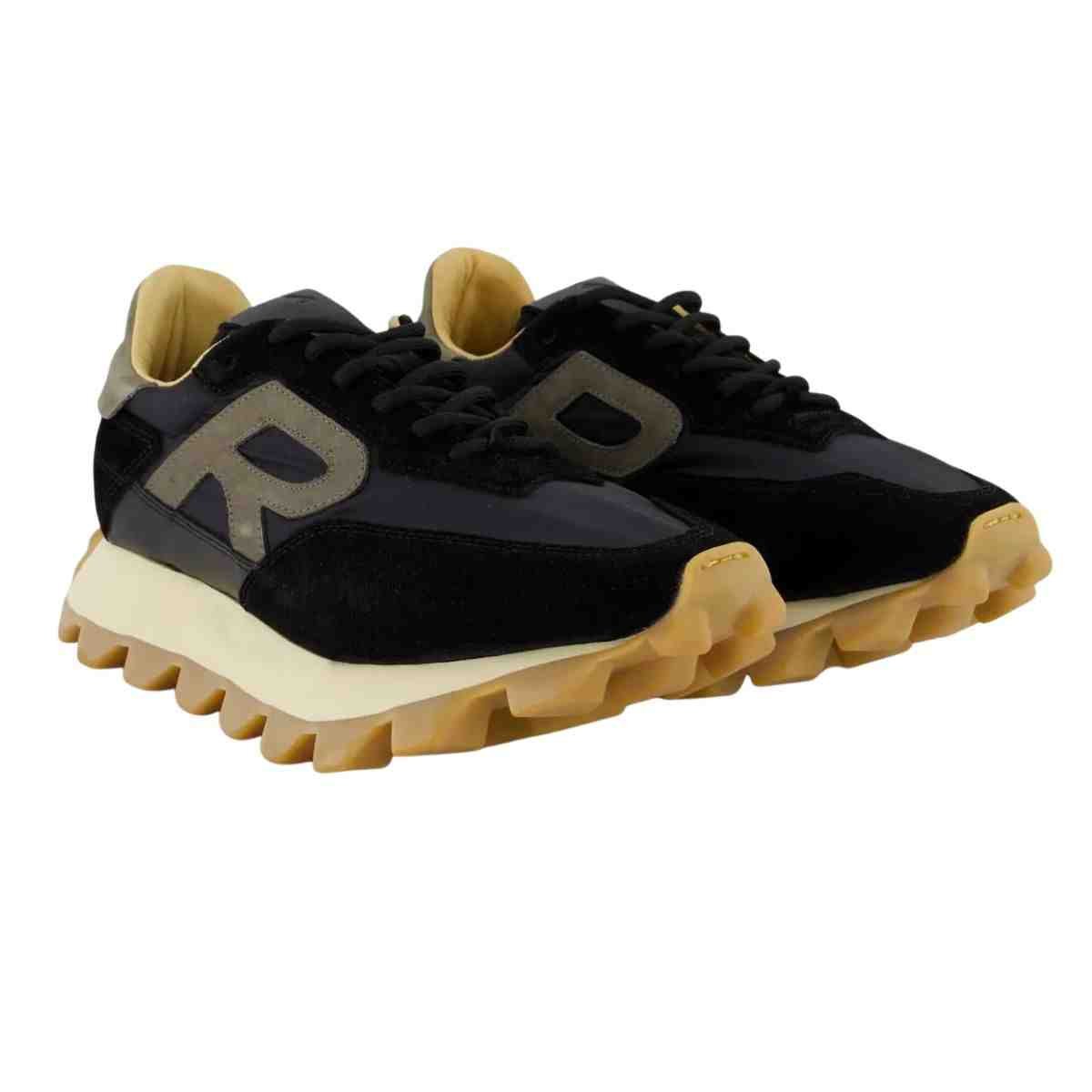 Tênis Casual Masculino Reserva Yankee Preto Preto 2