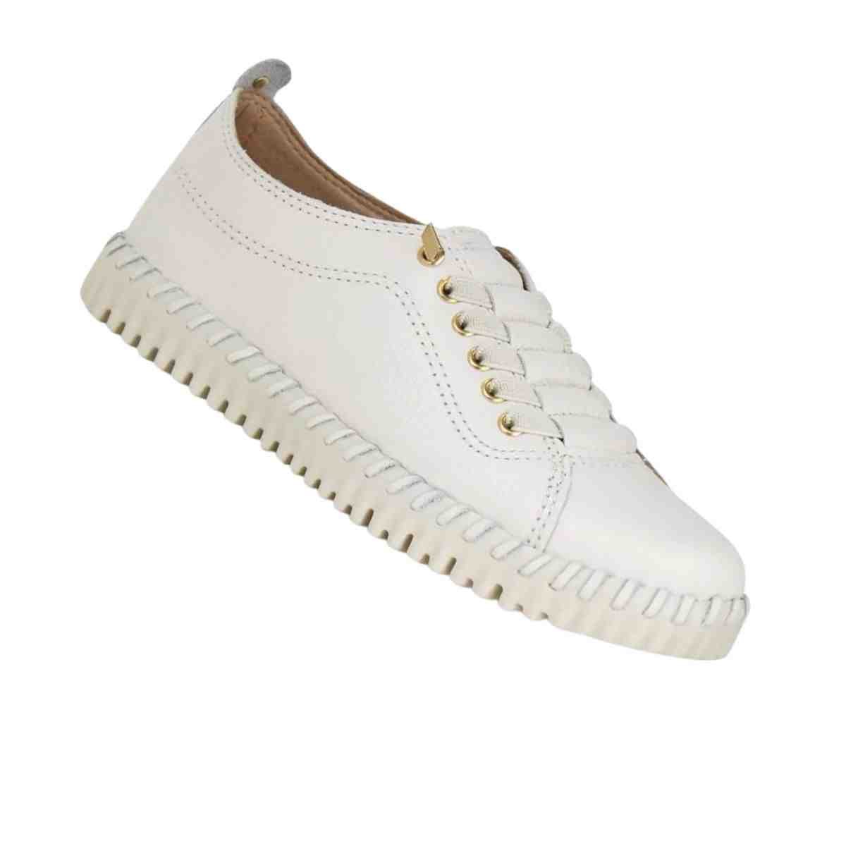 Tênis Moda Feminino Bottero Twister Off White Off White 6