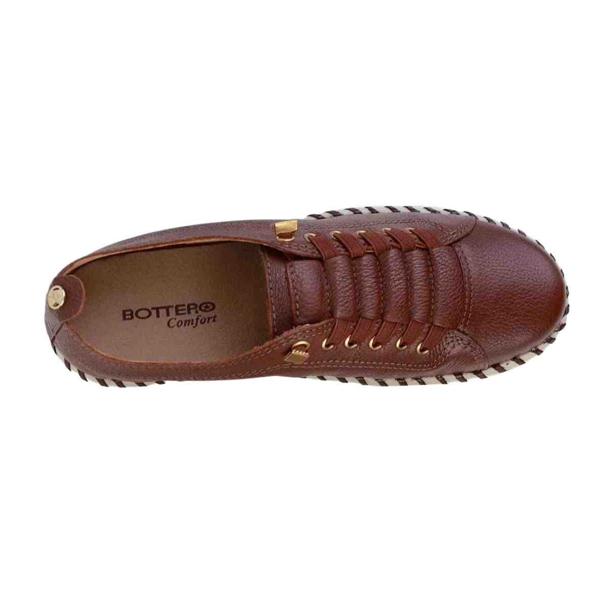 Tênis Moda Feminino Bottero Twister Conhaque Conhaque 6