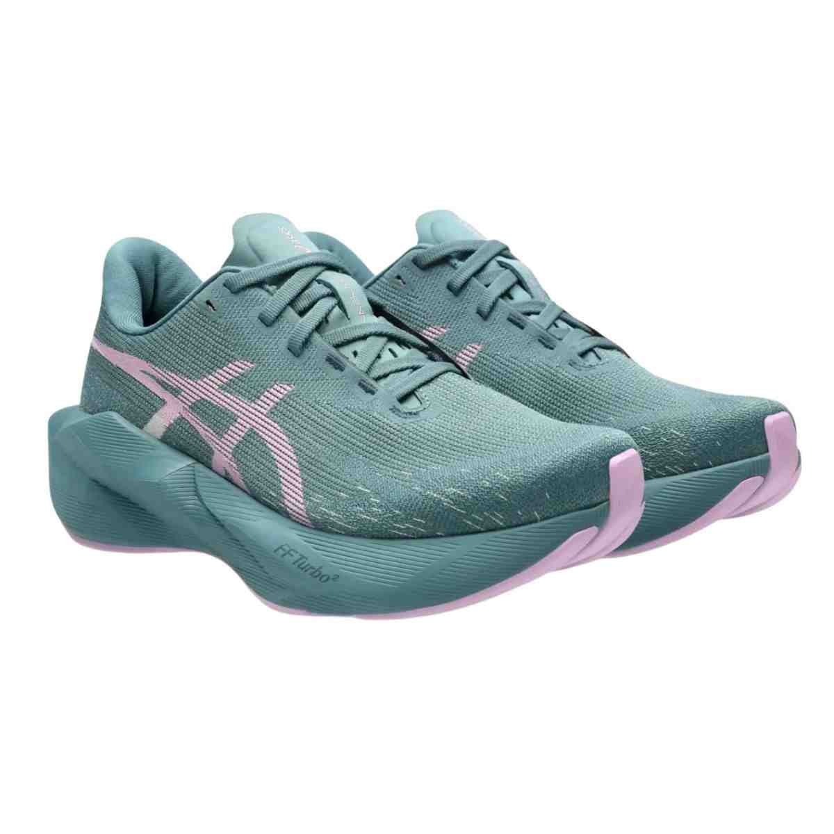 Tênis Corrida Feminino Asics Novablast 6 Verde Verde 2