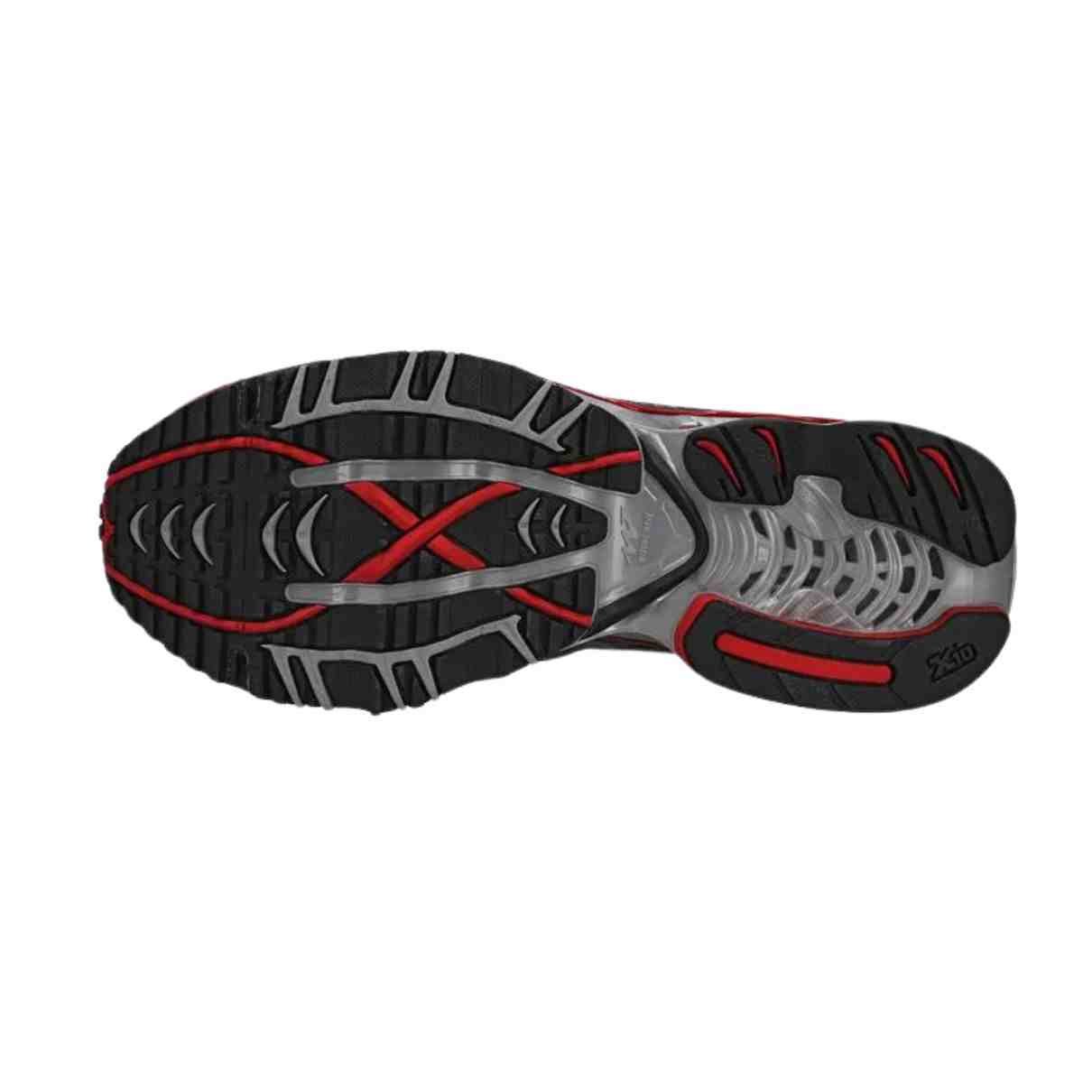 Tênis Corrida Masculino Mizuno Wave Prophecy 1 Chumbo E Vermelho Chumbo 4
