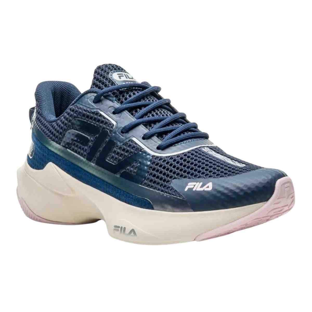 Tênis Corrida Feminino Fila Recovery Azul Azul Marinho 2