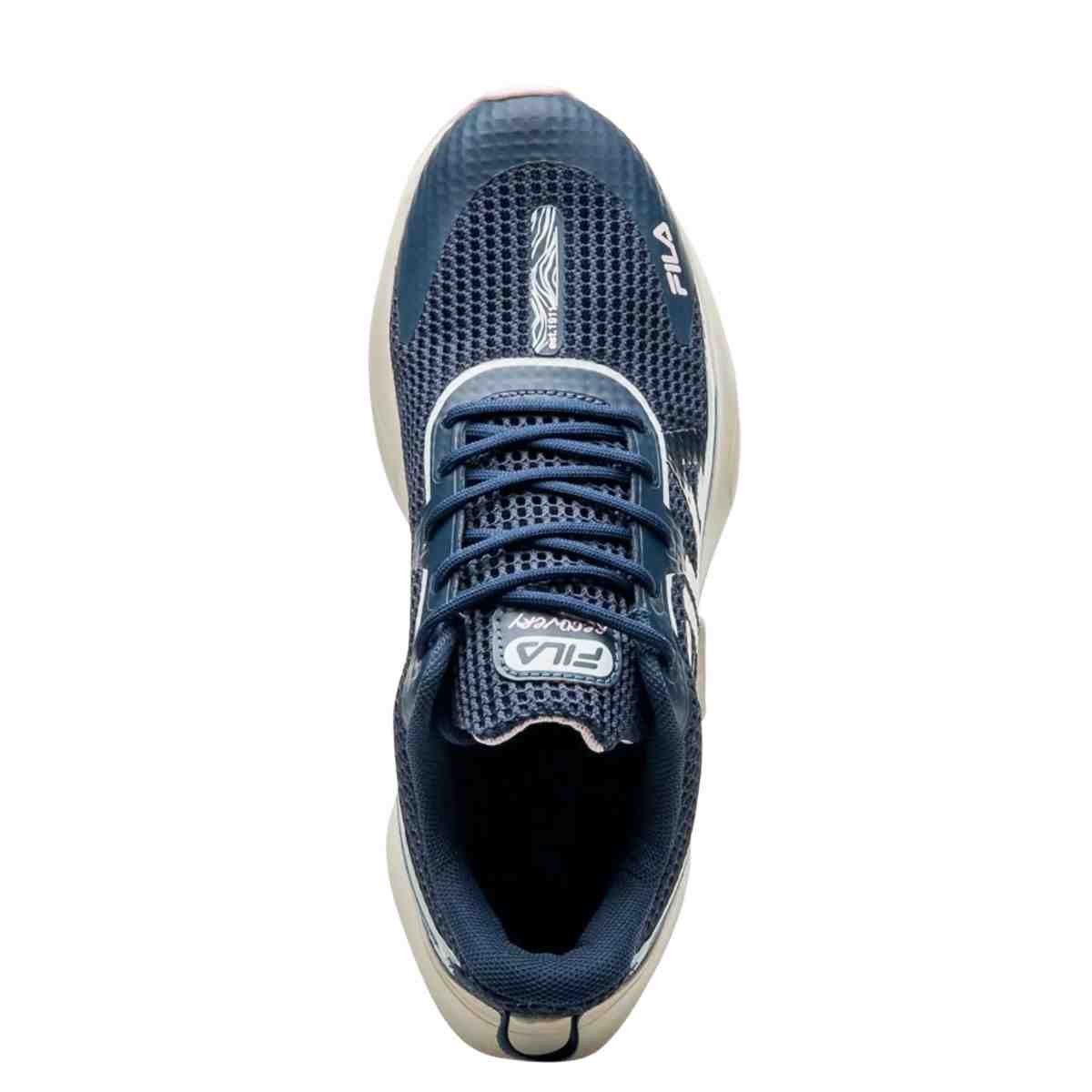 Tênis Corrida Feminino Fila Recovery Azul Azul Marinho 3
