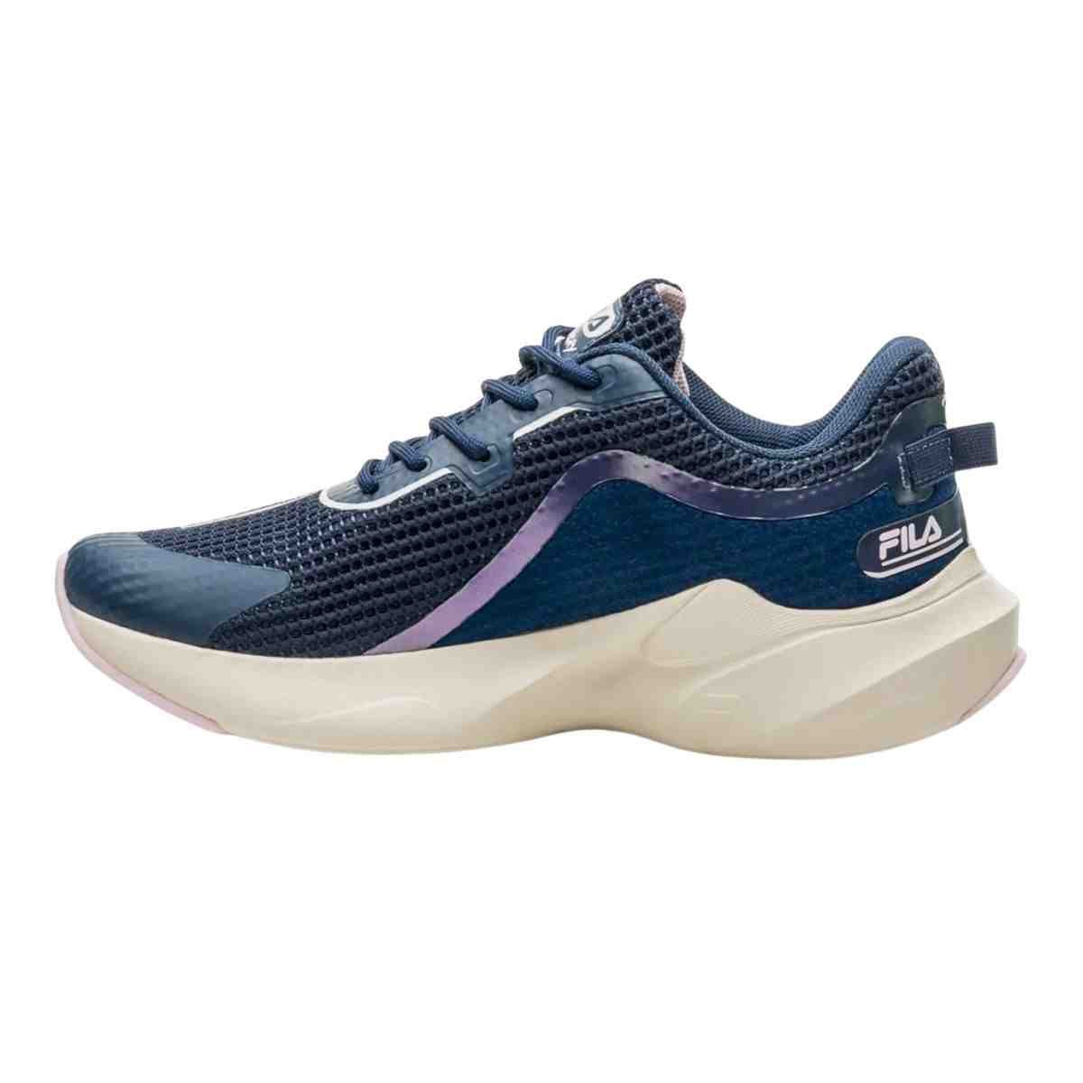 Tênis Corrida Feminino Fila Recovery Azul Azul Marinho 6