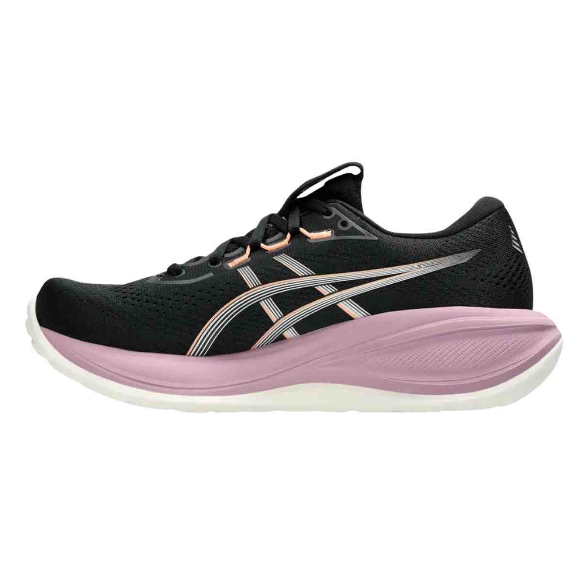 Tênis Corrida Feminino Asics Cumulus 28 Preto E Roxo Preto/Roxo 5