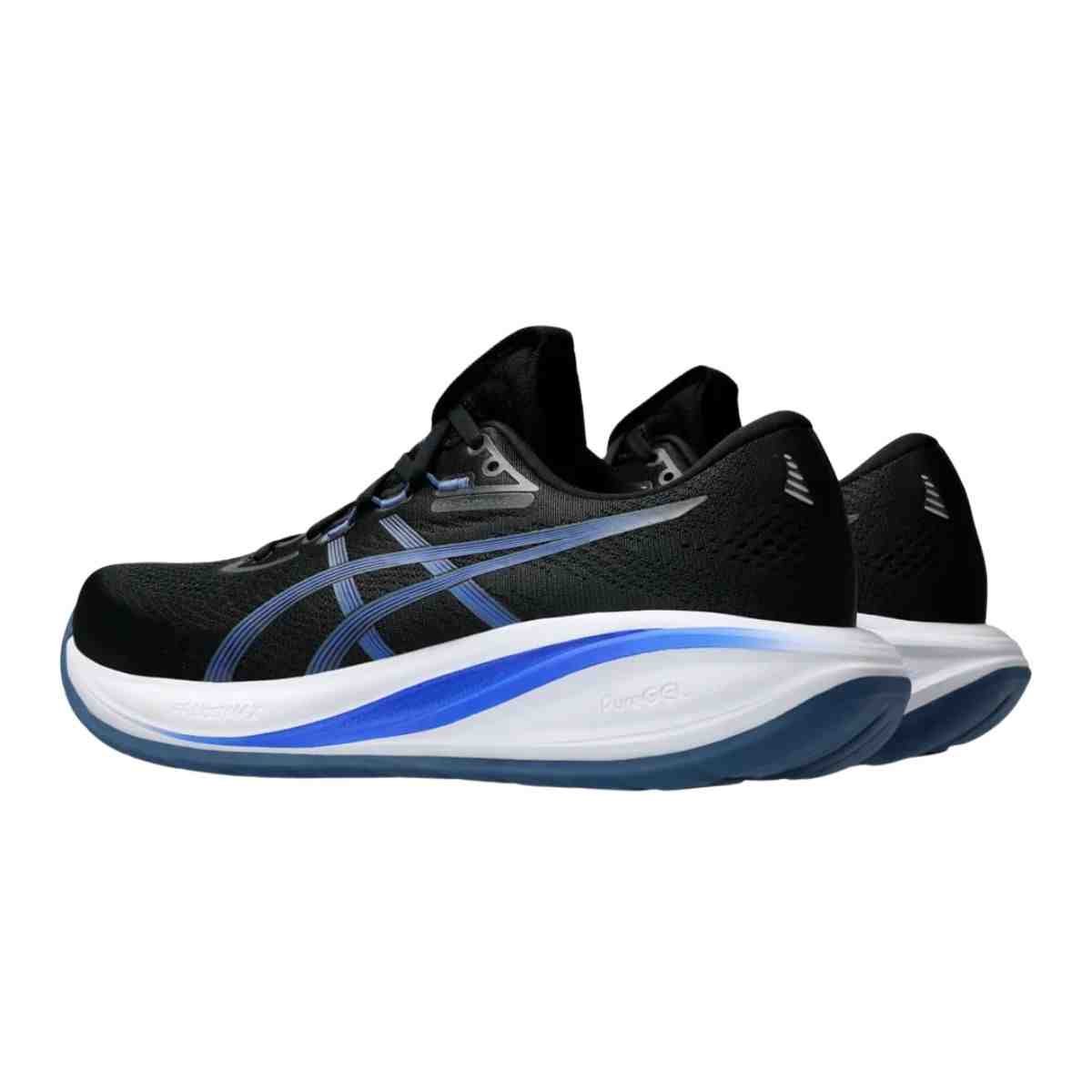 Tênis Corrida Masculino Asics Cumulus 28 Preto E Azul Preto/Azul 6