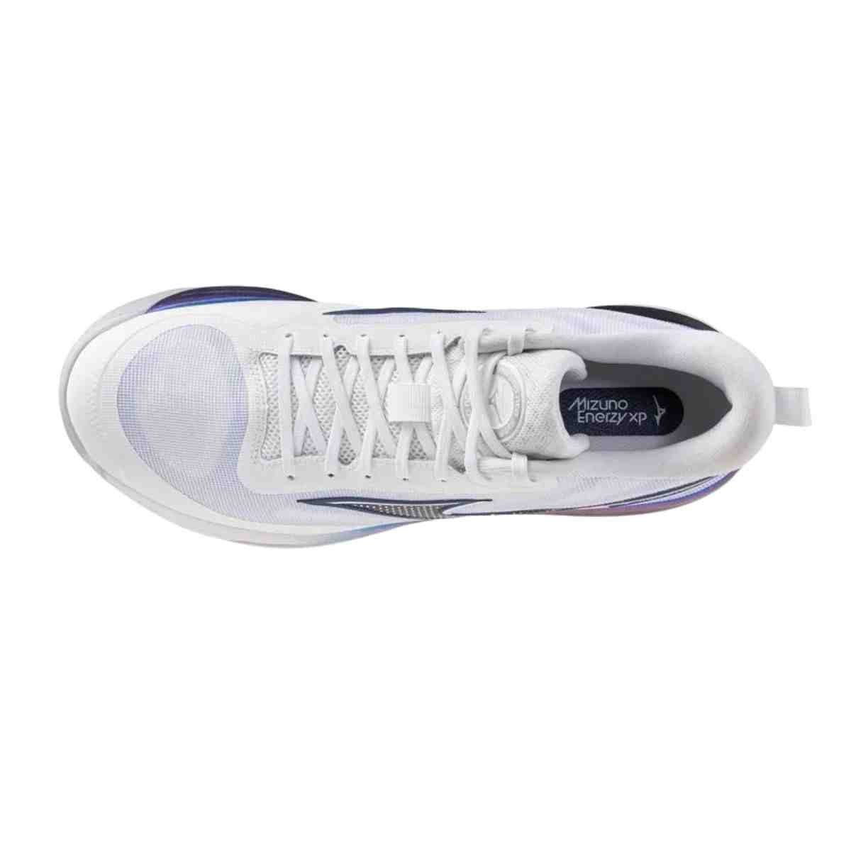 Tênis Volleyball Feminino Mizuno Neo Jump Branco E Azul Branco/Azul 2