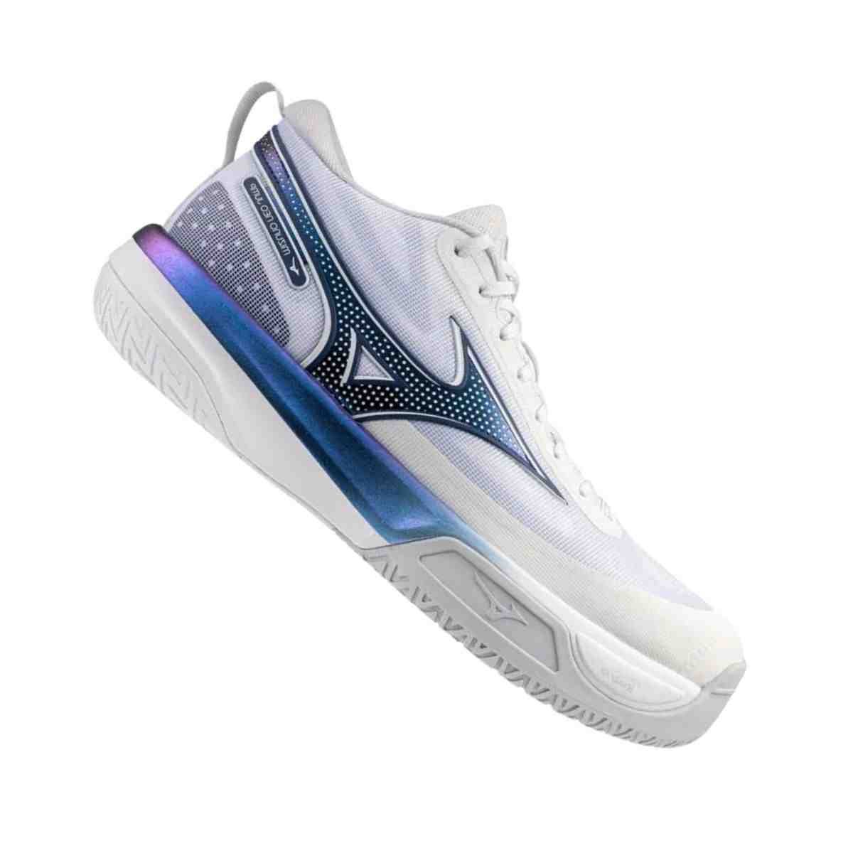 Tênis Volleyball Feminino Mizuno Neo Jump Branco E Azul Branco/Azul 7