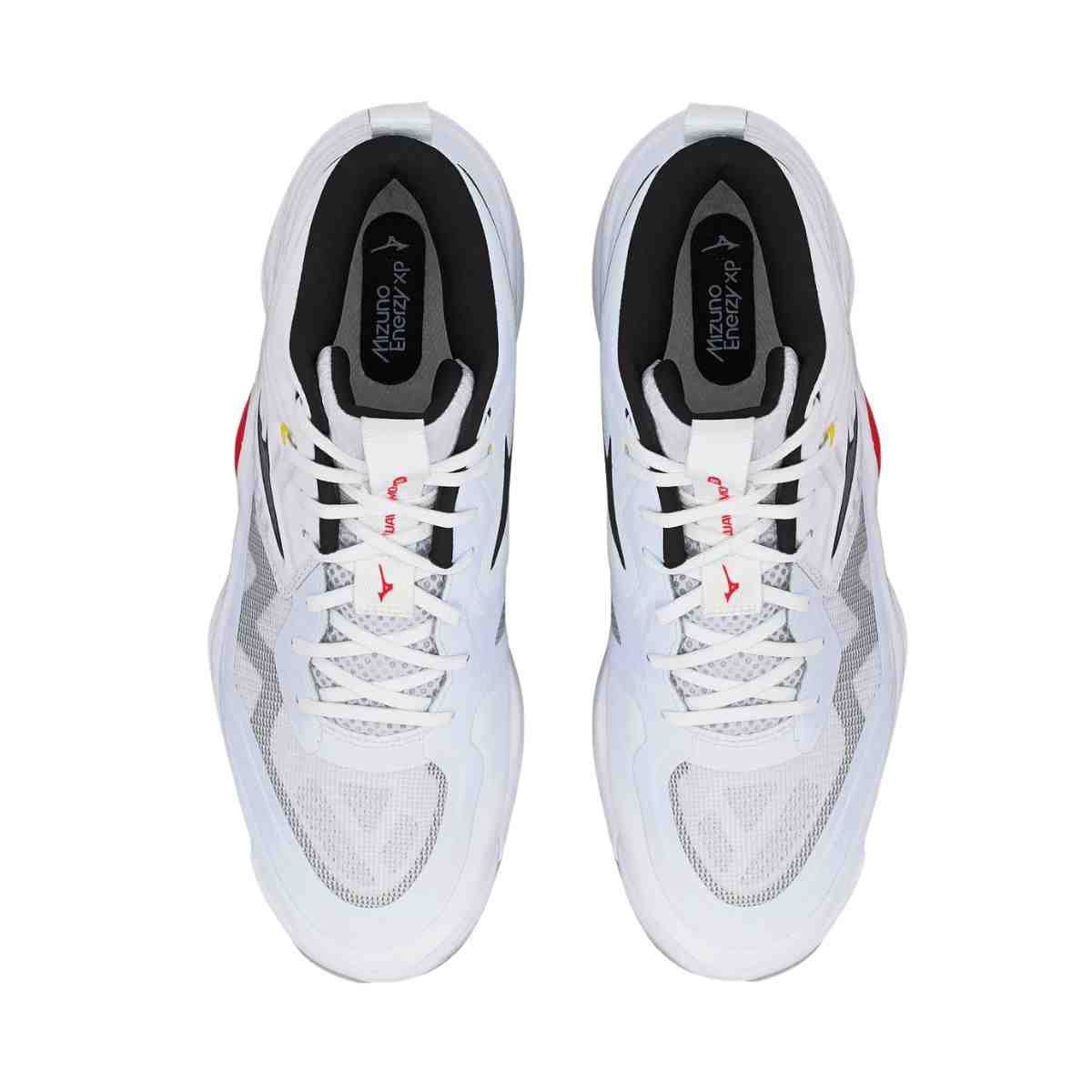 Tênis Volleyball Feminino Mizuno Wave Momentum Elite Mid Branco Bcptvm 3