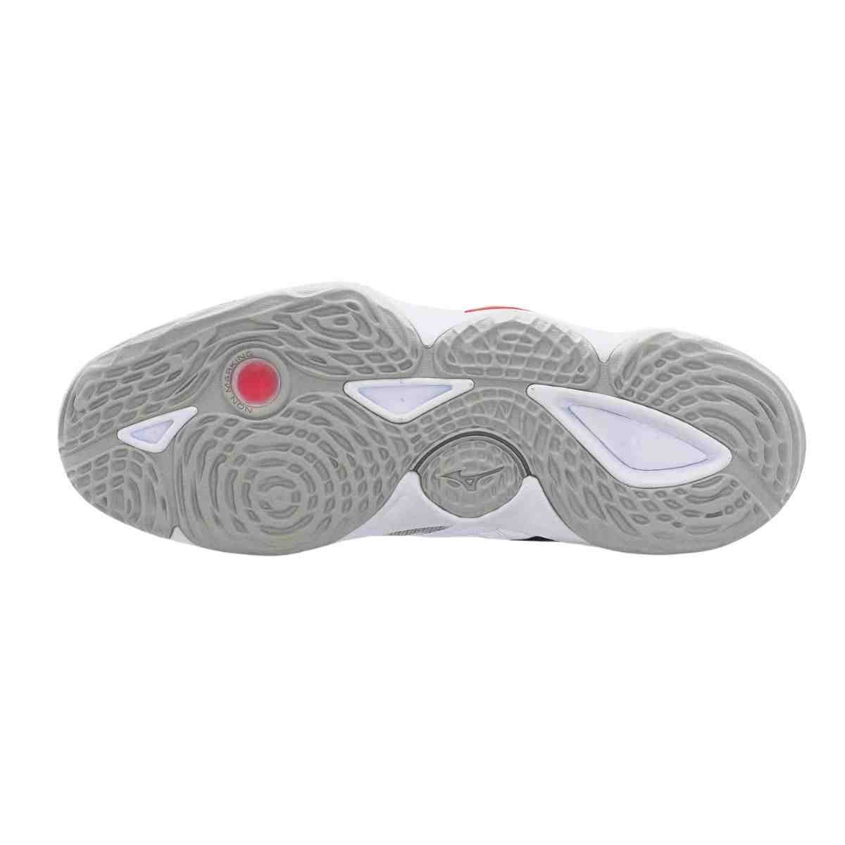 Tênis Volleyball Feminino Mizuno Wave Momentum Elite Mid Branco Bcptvm 5