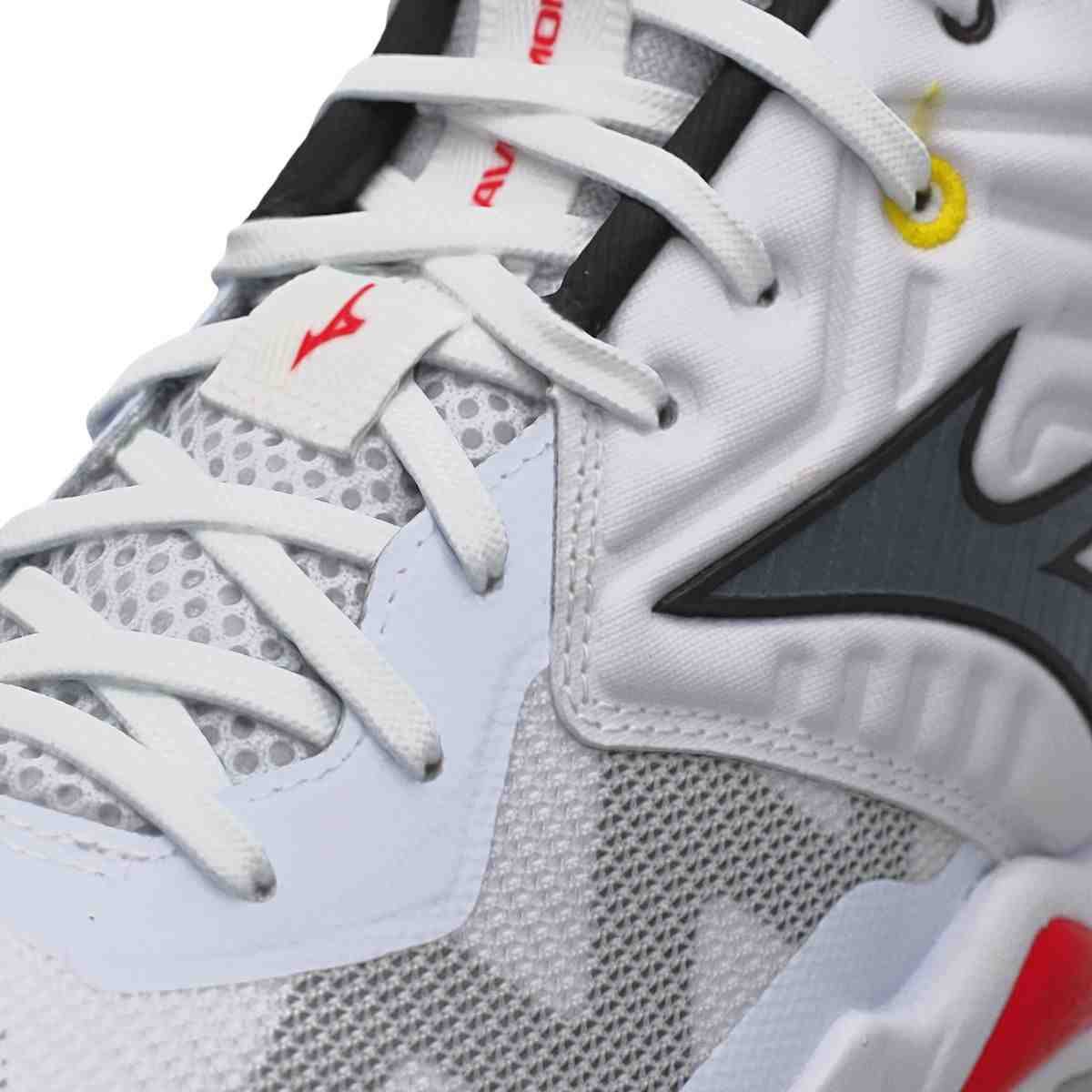 Tênis Volleyball Feminino Mizuno Wave Momentum Elite Mid Branco Bcptvm 6