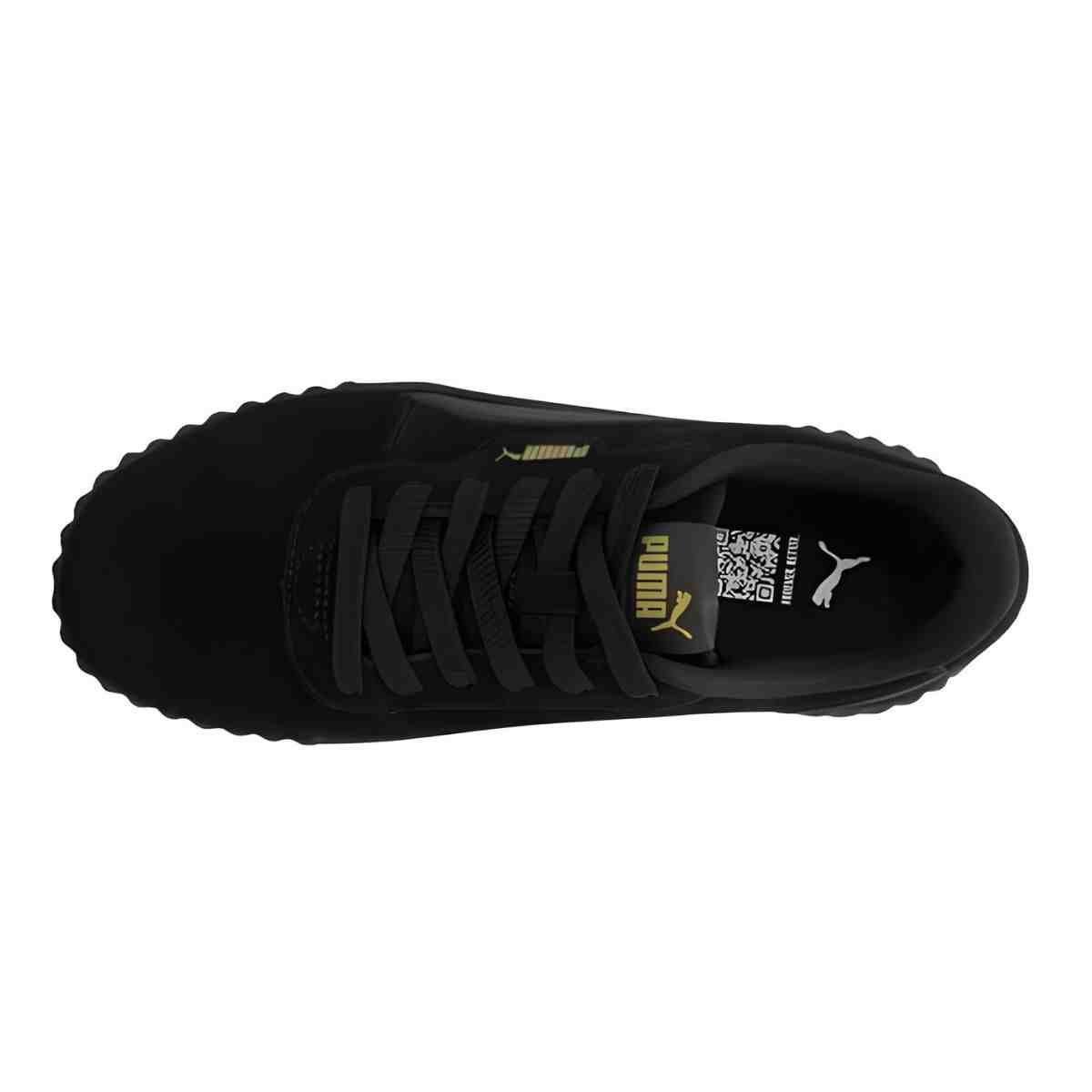 Tênis Casual Feminino Puma Carina 3.0 Sd Bdp Preto Preto 6
