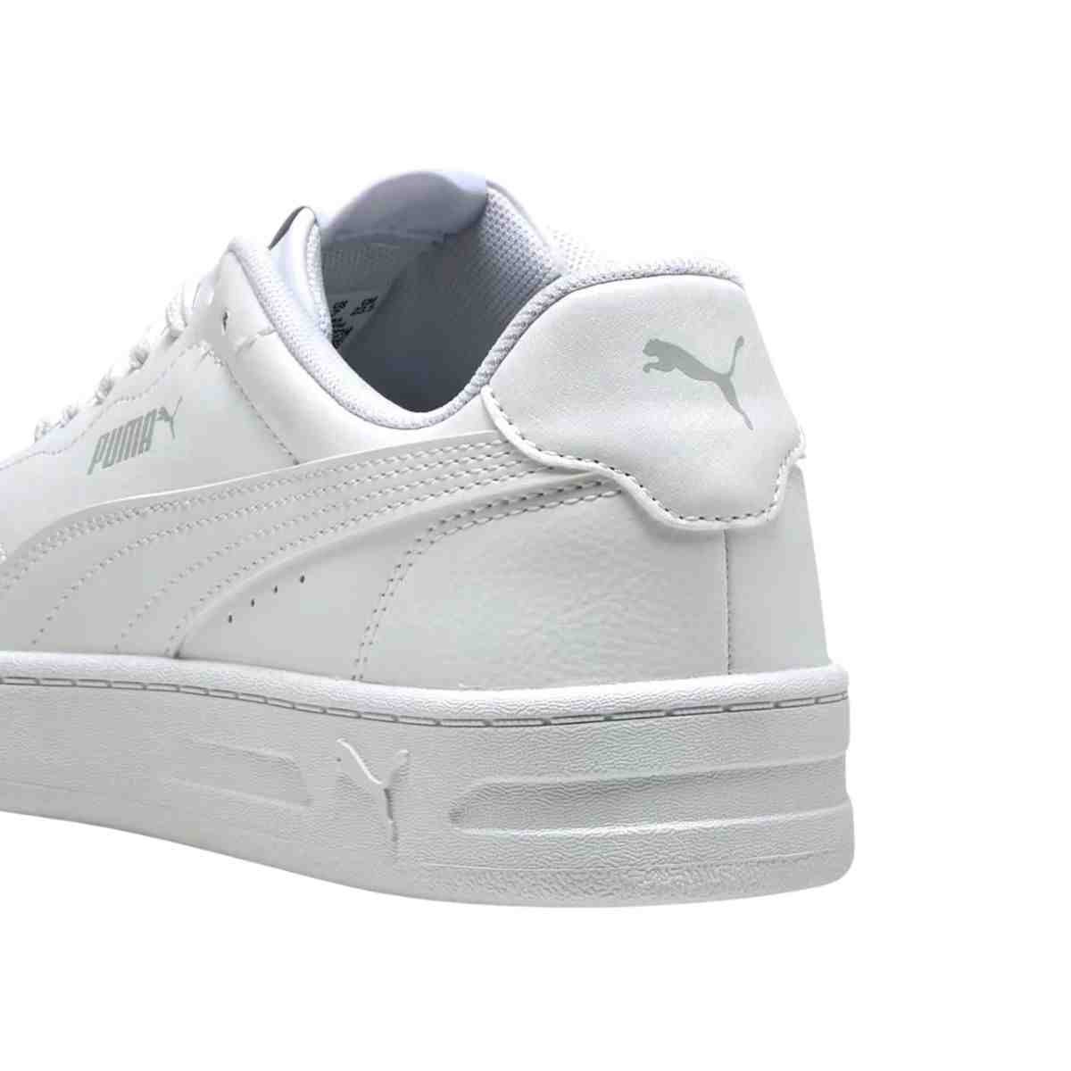 Tênis Casual Feminino Puma Court Lally Bdp Branco Branco 5