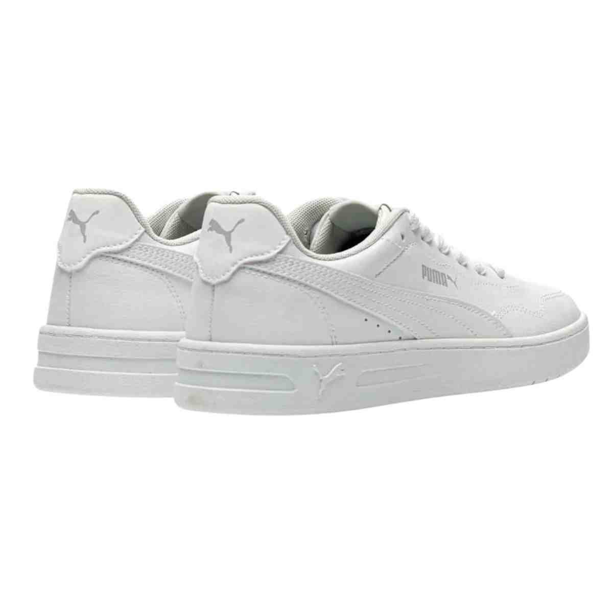 Tênis Casual Feminino Puma Court Lally Bdp Branco Branco 7