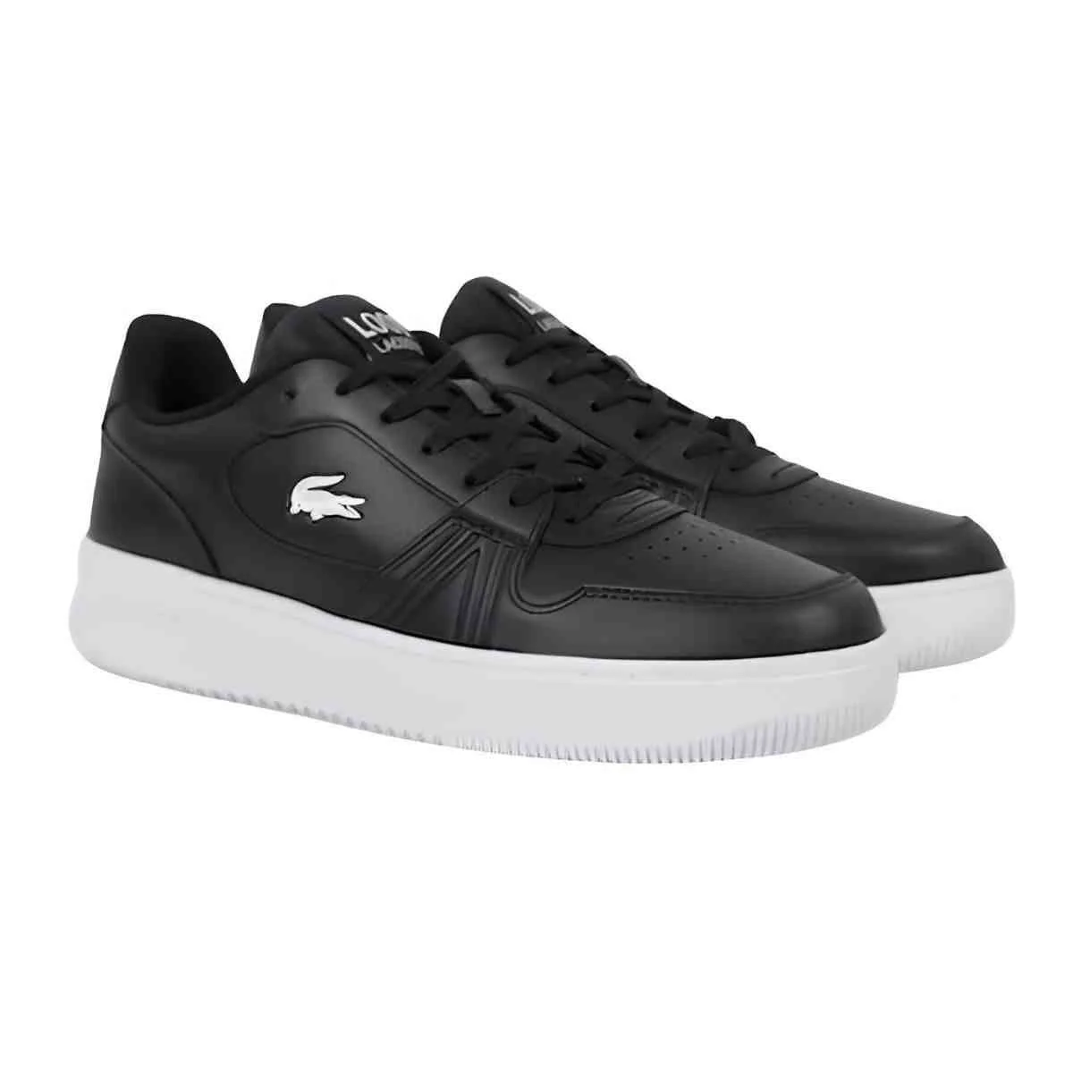 Sapatênis Masculino Lacoste L001 Set Good Preto Preto 2