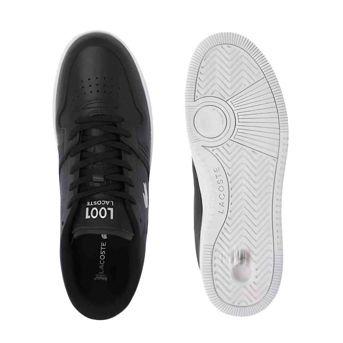 Sapatênis Masculino Lacoste L001 Set Good Preto Preto 3