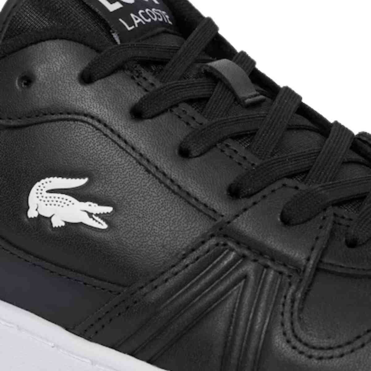Sapatênis Masculino Lacoste L001 Set Good Preto Preto 4