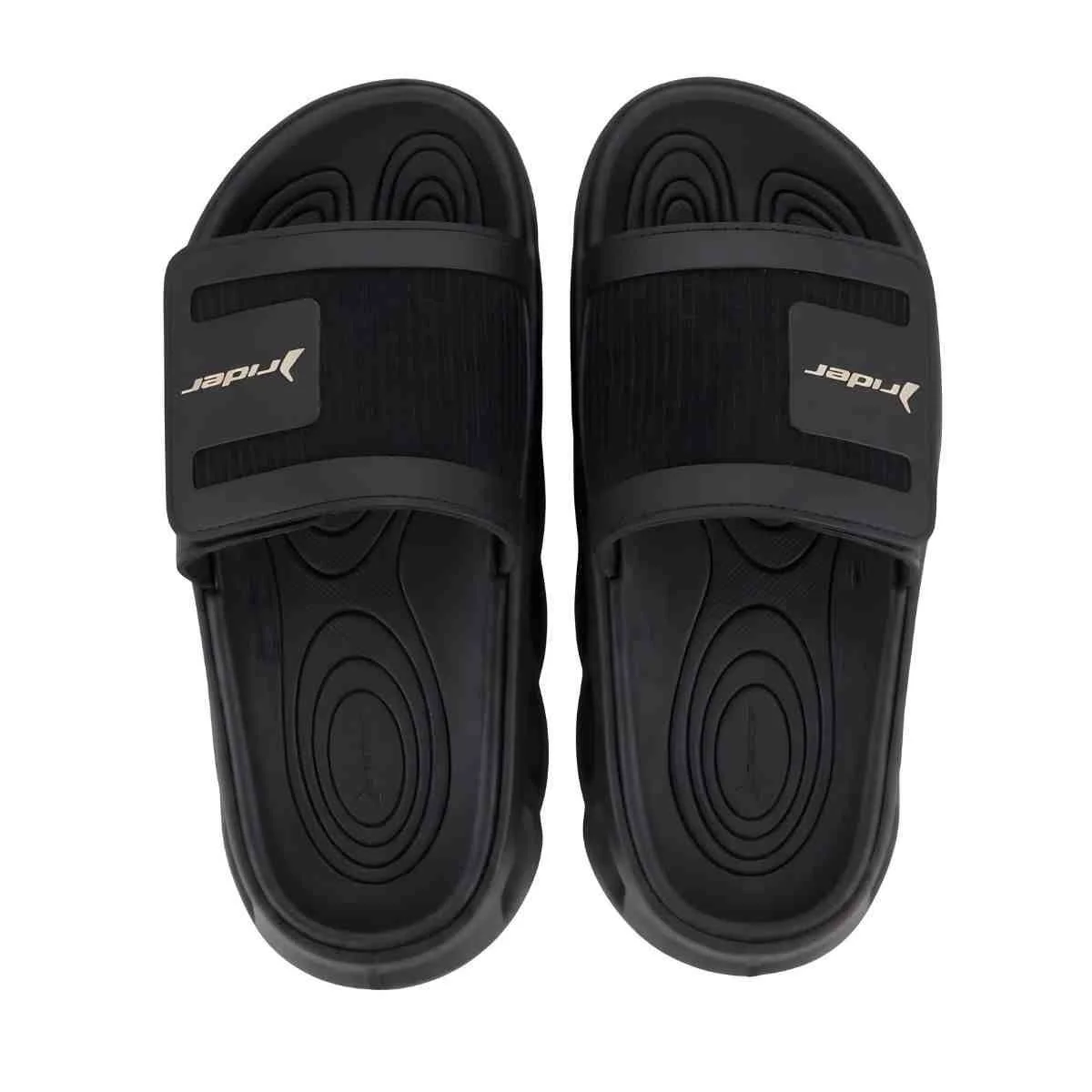 Chinelo Masculino Slide Rider R Power Preto Preto 3