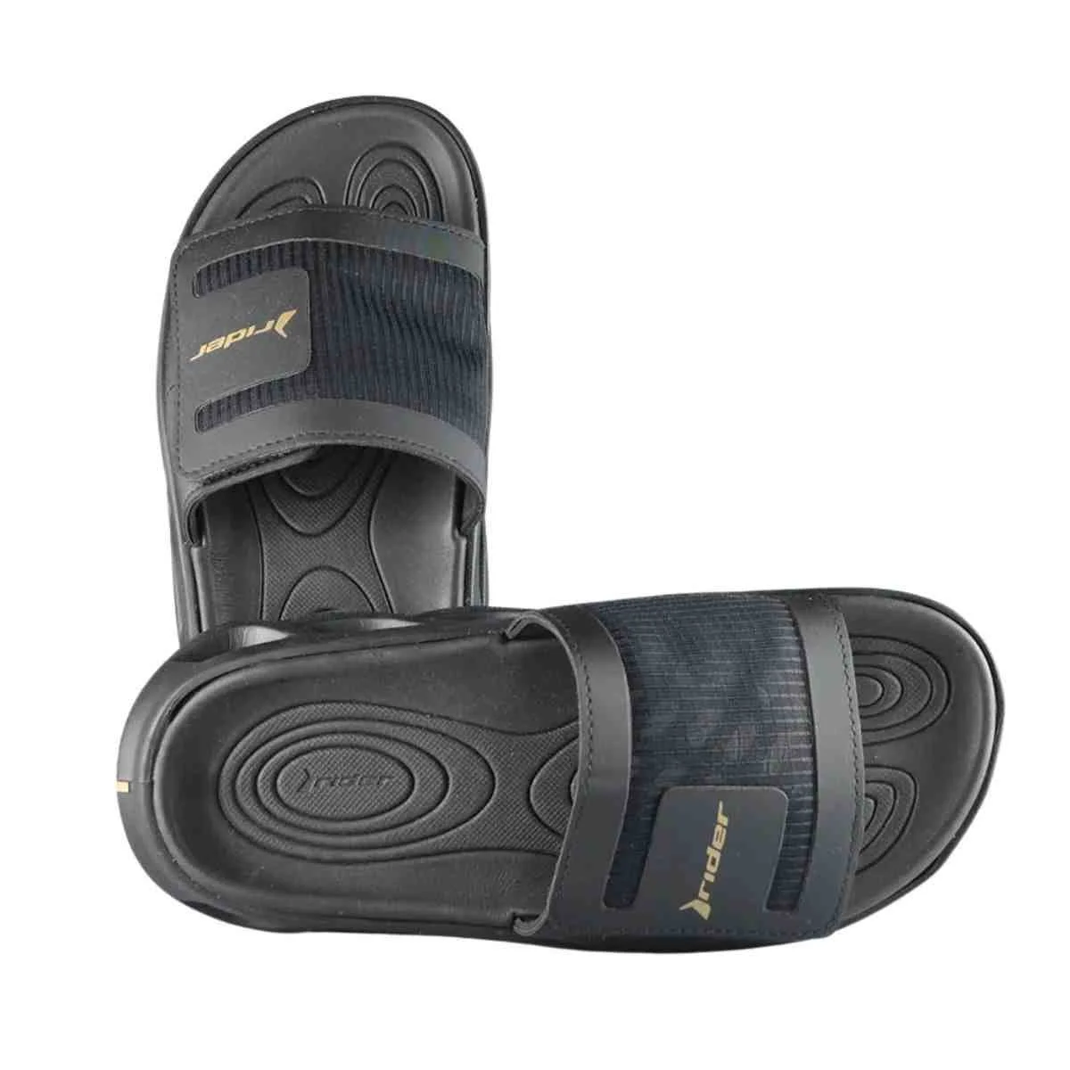 Chinelo Masculino Slide Rider R Power Preto Preto 4